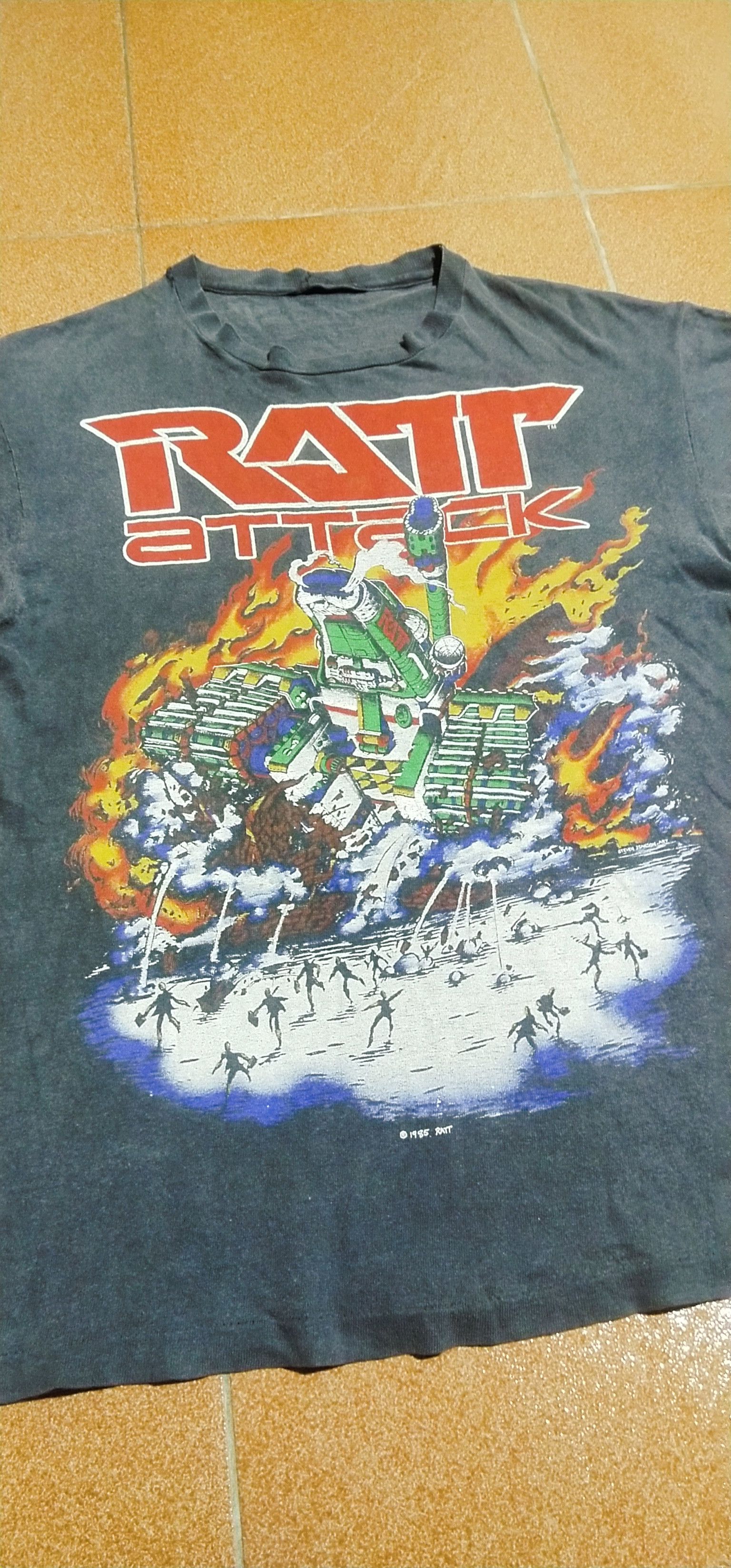 Band Tees × Vintage FINAL DROP TRUE VINTAGE METAL BAND Size US M / EU 48-50 / 2 - 6 Thumbnail