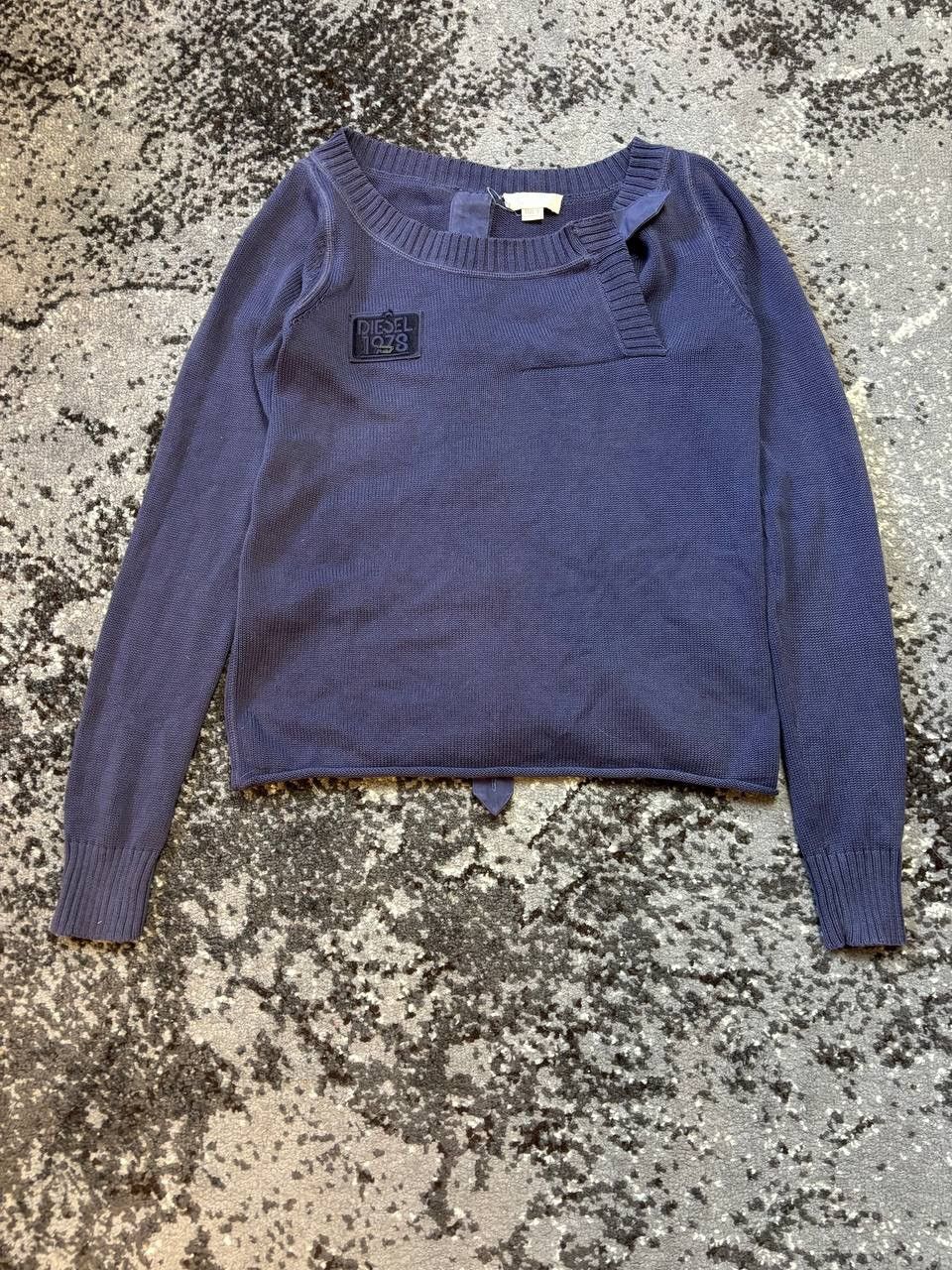 Diesel × Vintage Vintage Y2K Diesel 1978 Avantgarde Knitted Japanese Sweater Size S / US 4 / IT 40 - 1 Thumbnail