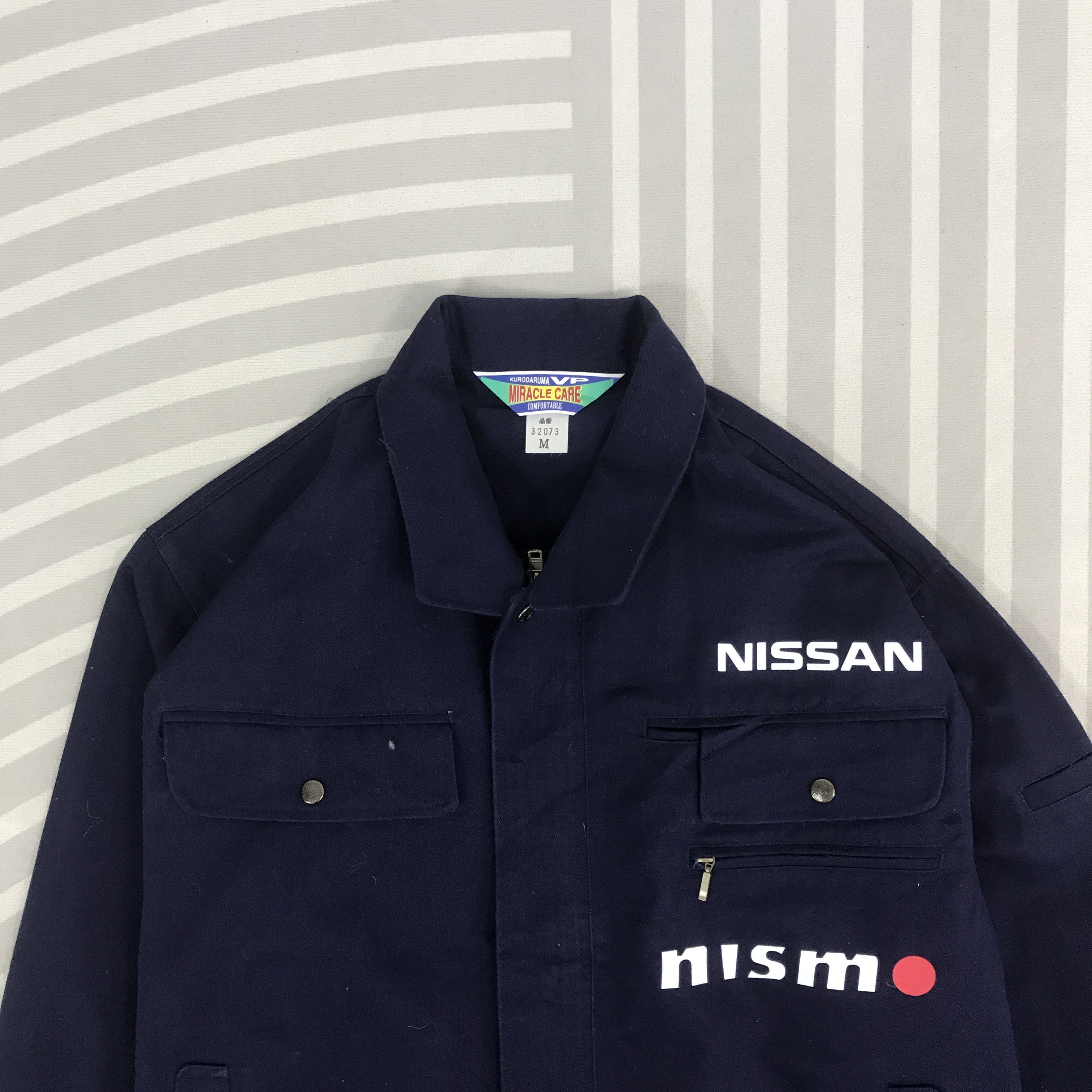 Japanese Brand × Vintage Vintage Nissan X nismo Racing navy custom Jacket Size US M / EU 48-50 / 2 - 2 Thumbnail