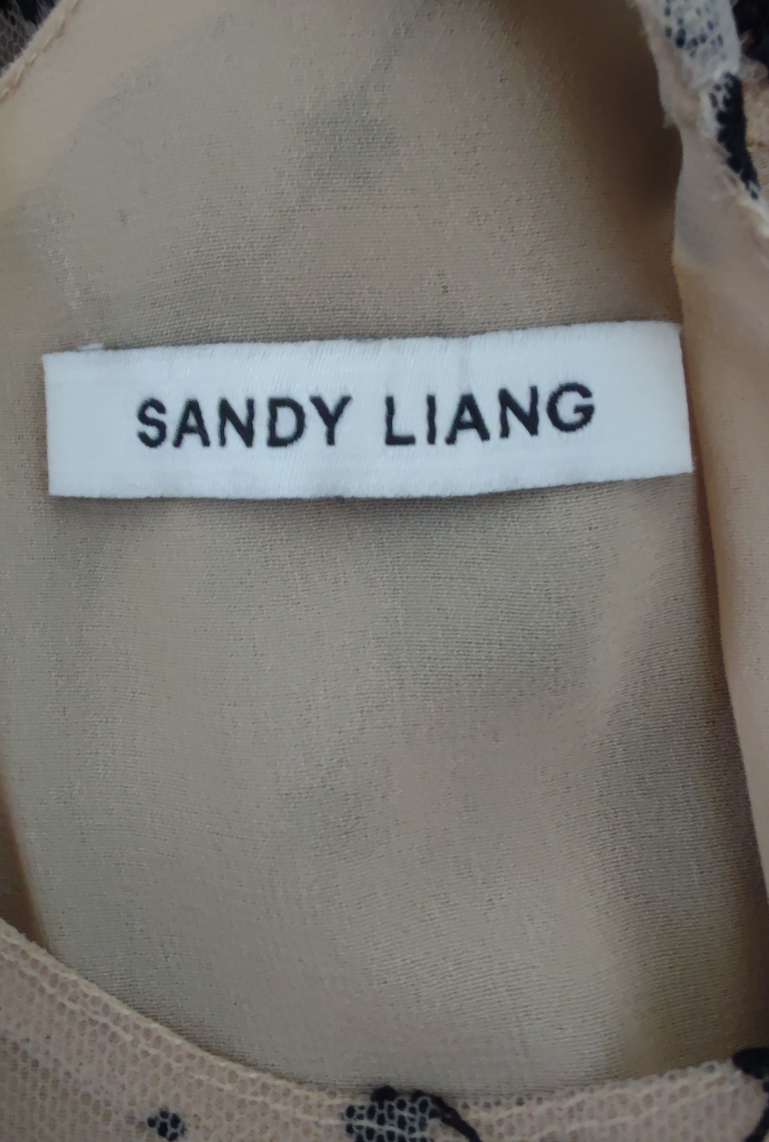 Sandy Liang Franky top - Floral tulle Size S / US 4 / IT 40 - 2 Thumbnail