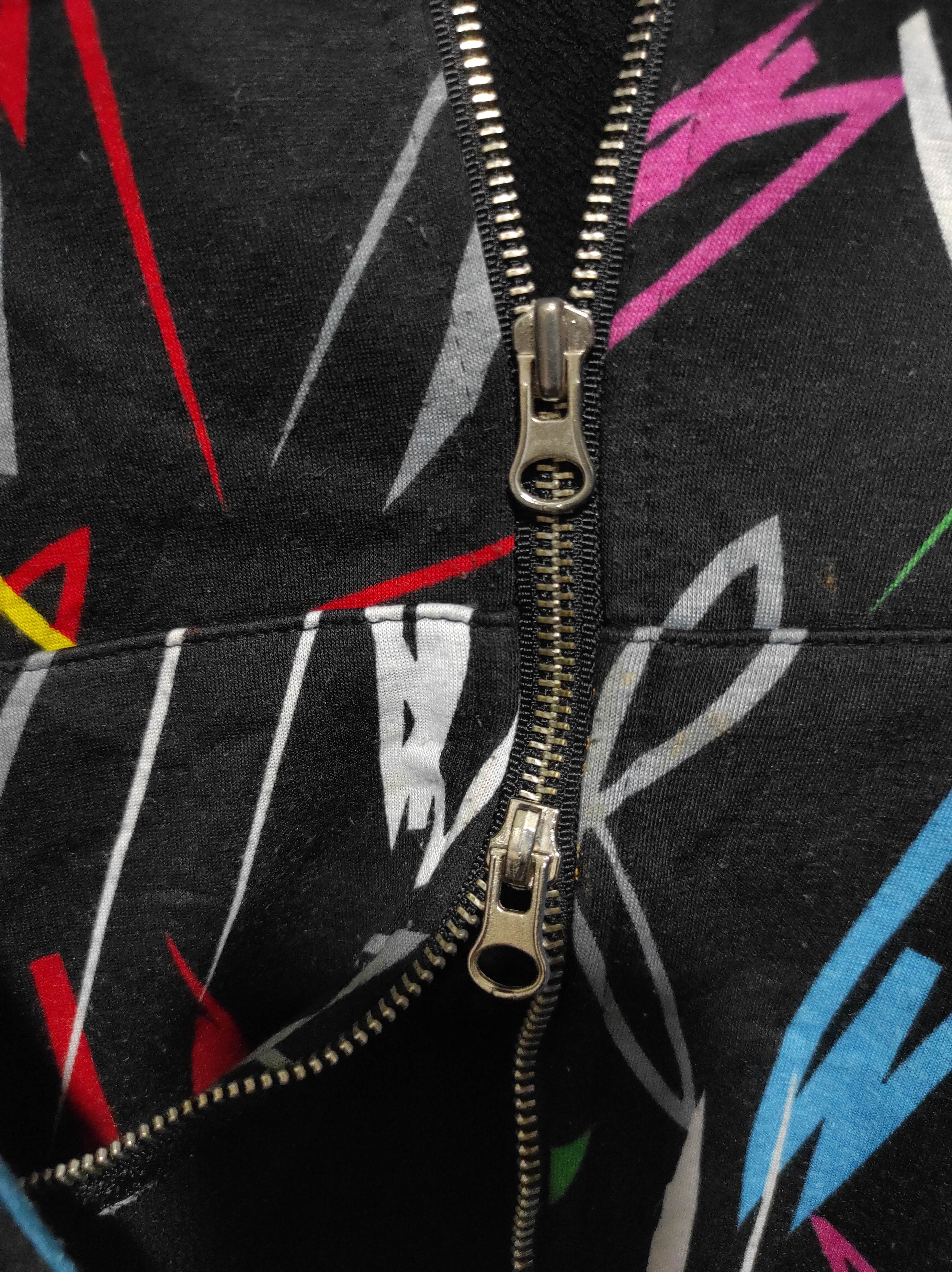 If Six Was Nine Black Multicolor Double Zip Fur Hoodie LGB i6w9 style Size US M / EU 48-50 / 2 - 4 Thumbnail