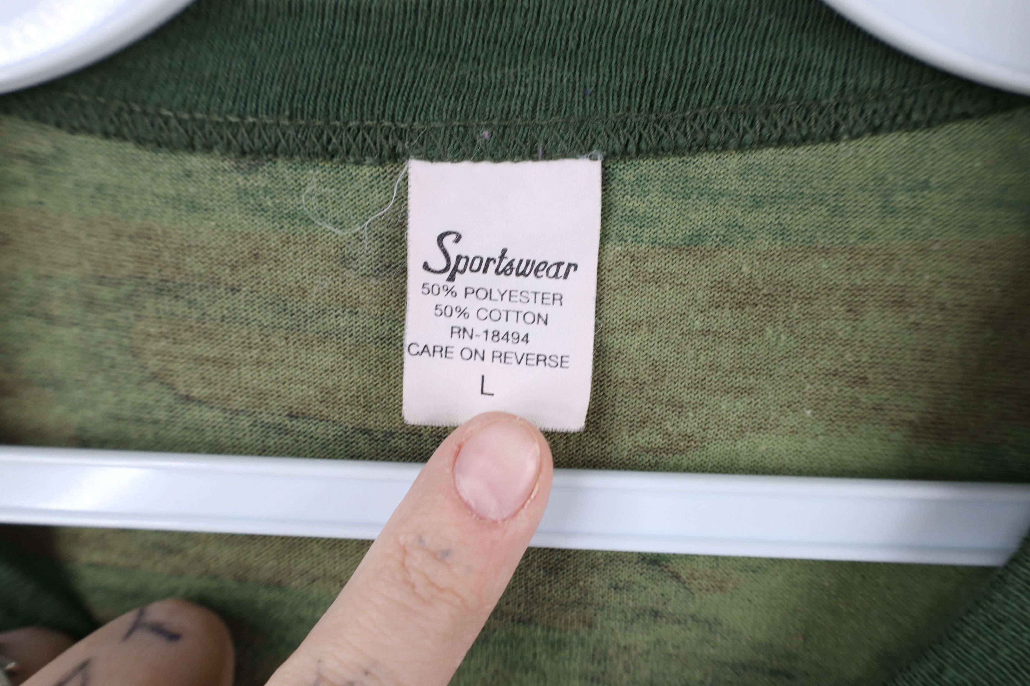 Vintage Vintage 90s Streetwear Spell Out Jeep Camouflage T-Shirt USA Size US L / EU 52-54 / 3 - 8 Thumbnail