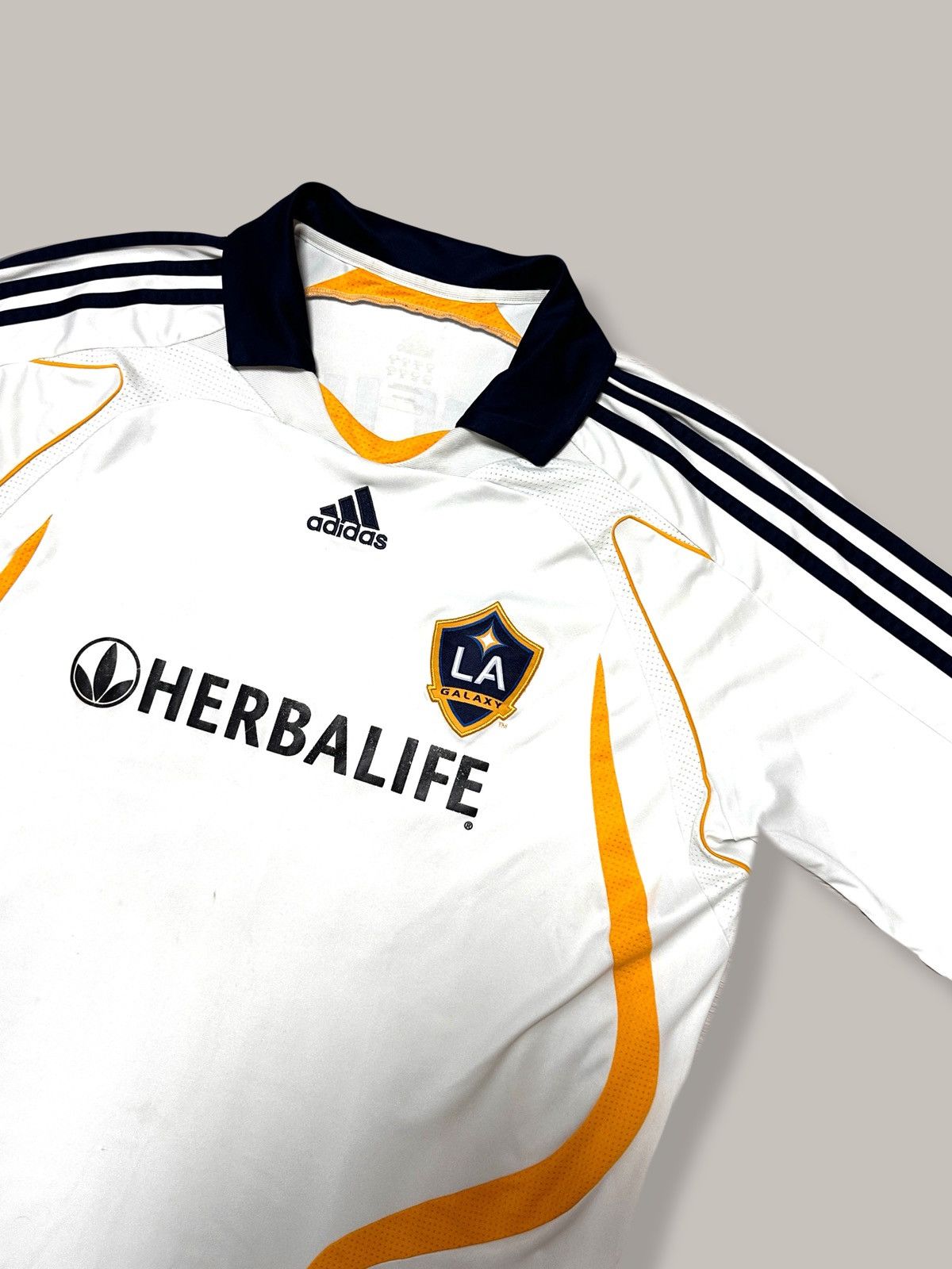Adidas Adidas x L.A Galaxy x Beckham 23 Vintage Soccer Size US XL / EU 56 / 4 - 3 Thumbnail