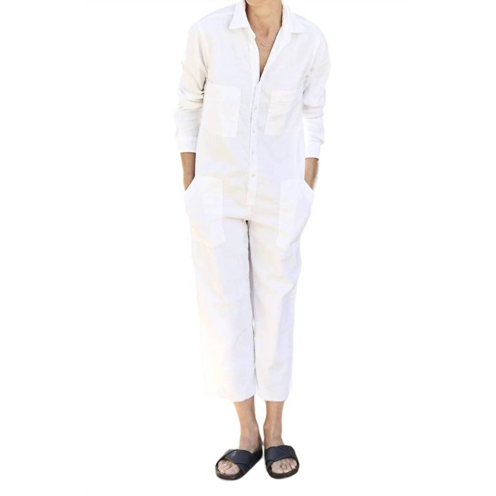 Frank & Eileen Northern Jumpsuit In White | Grailed