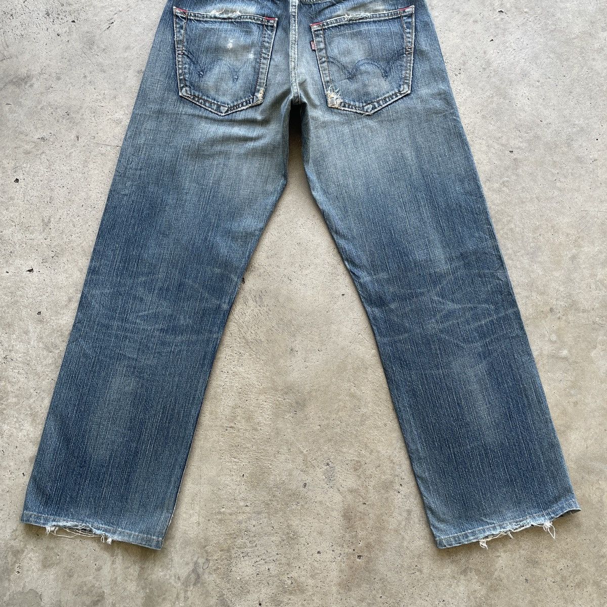 Edwin Distressed💥 Edwin 504 Japan Denim Jeans Pants Faded W30x29 Size US 30 / EU 46 - 11 Thumbnail
