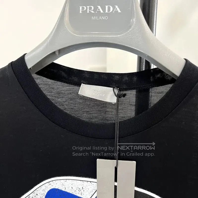 Dior Dior Men's Black Printed Long Sleeve T-Shirt . Size US S / EU 44-46 / 1 - 2 Thumbnail