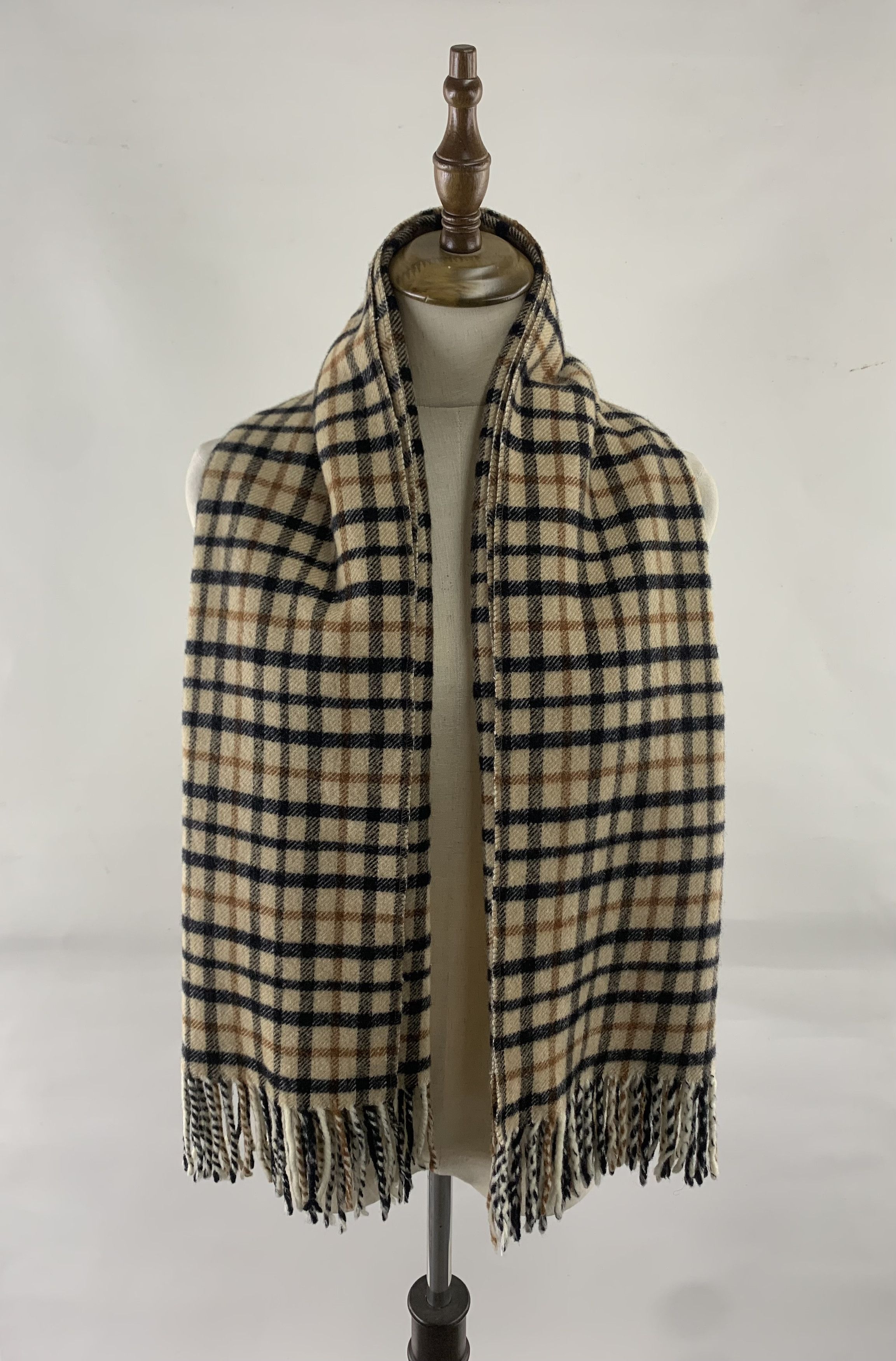 DAKS DAKS Scarf Wool Muffler Neck Wrap BL9322 Size ONE SIZE - 1 Thumbnail