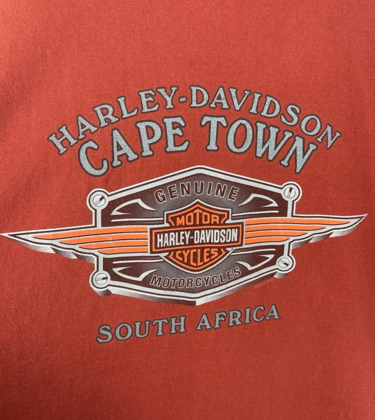 Harley Davidson Harley Davidson Cape Town South Africa T-Shirt Short Sleeve Size US XL / EU 56 / 4 - 10 Thumbnail