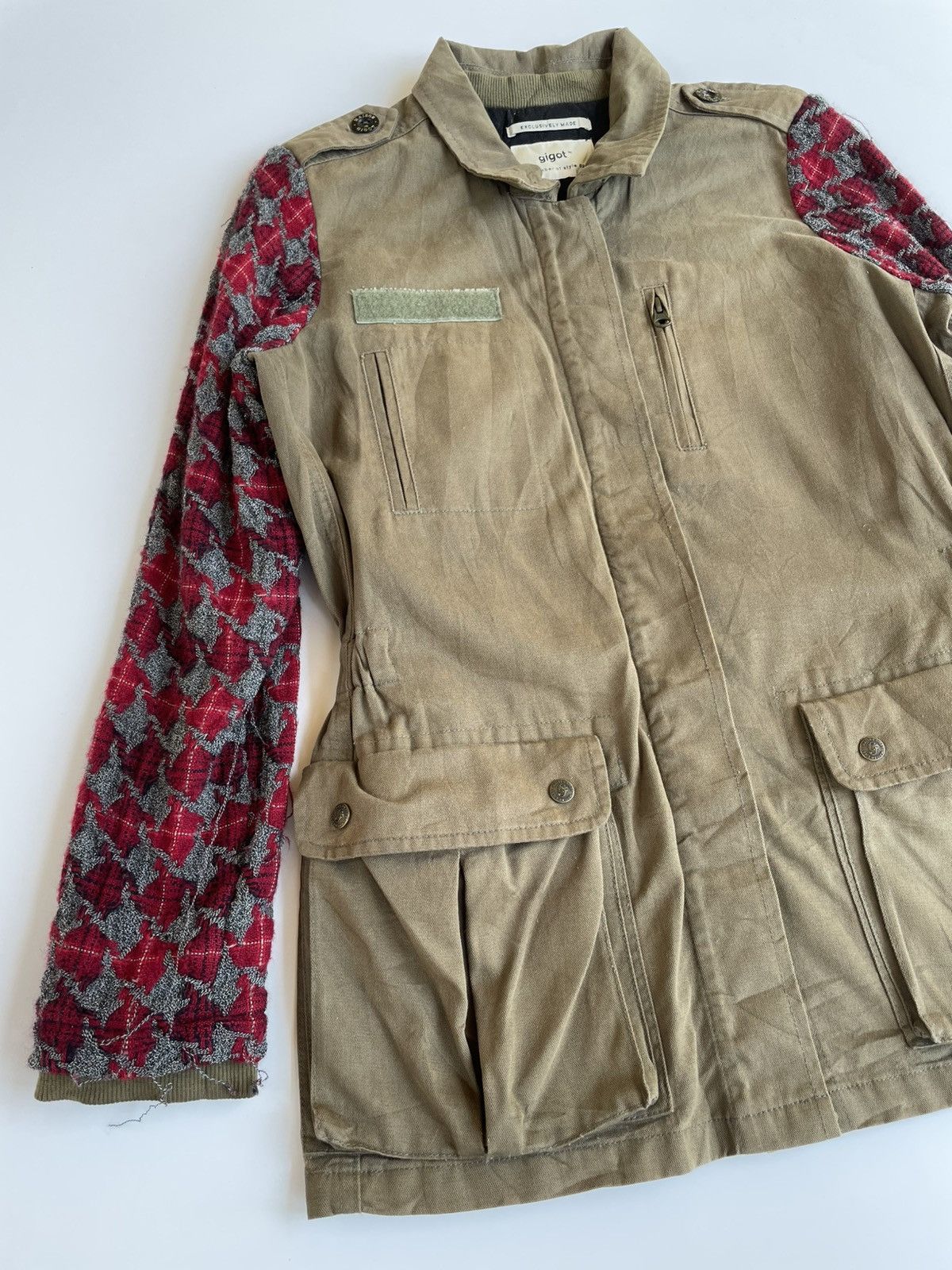 Other Gigot Jacket Style Army Size M / US 6-8 / IT 42-44 - 3 Thumbnail