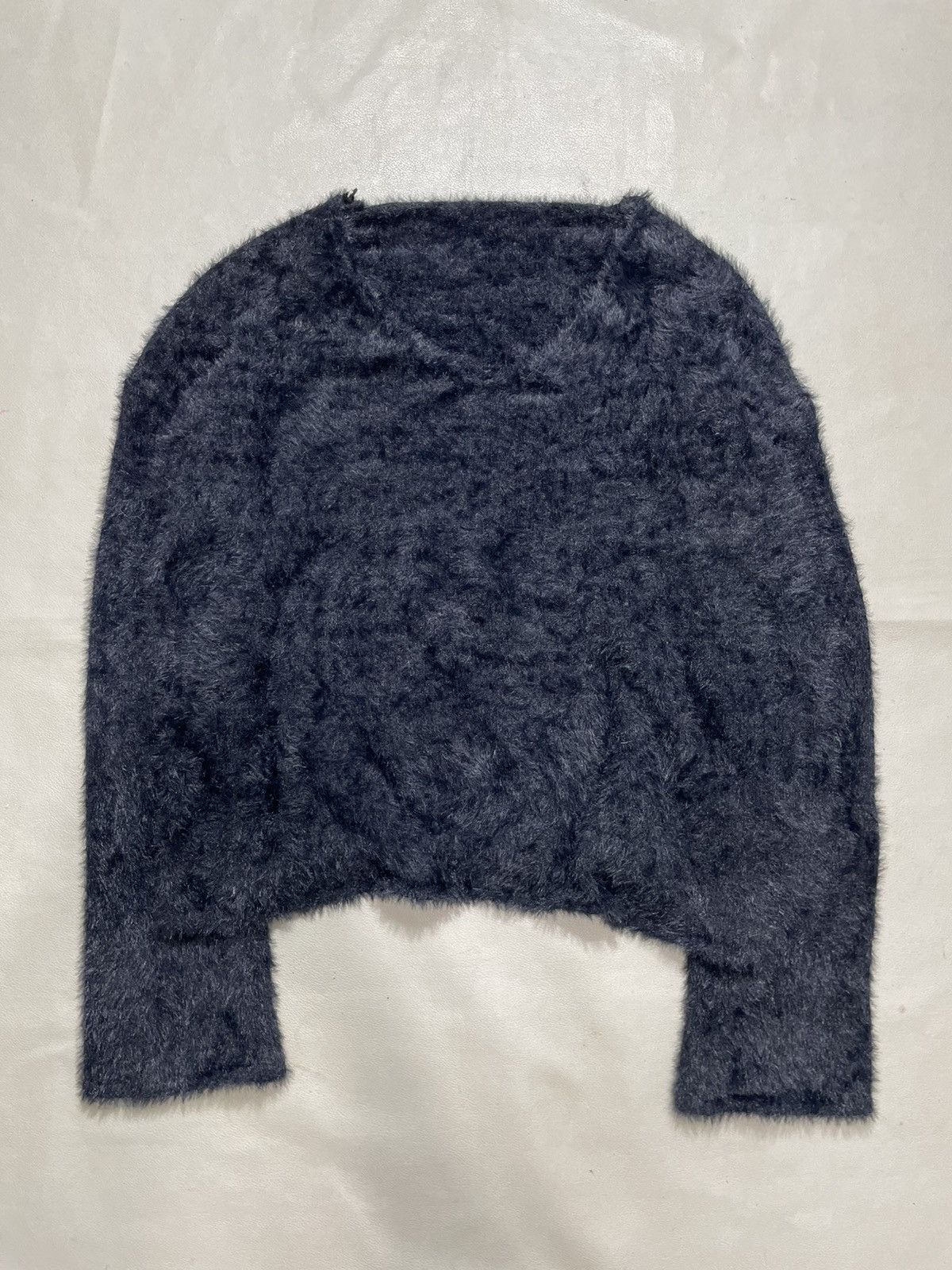 Japanese Brand 2000s Fuzzy Mohair Sweater Grunge style Size US XXL / EU 58 / 5 - 1 Thumbnail