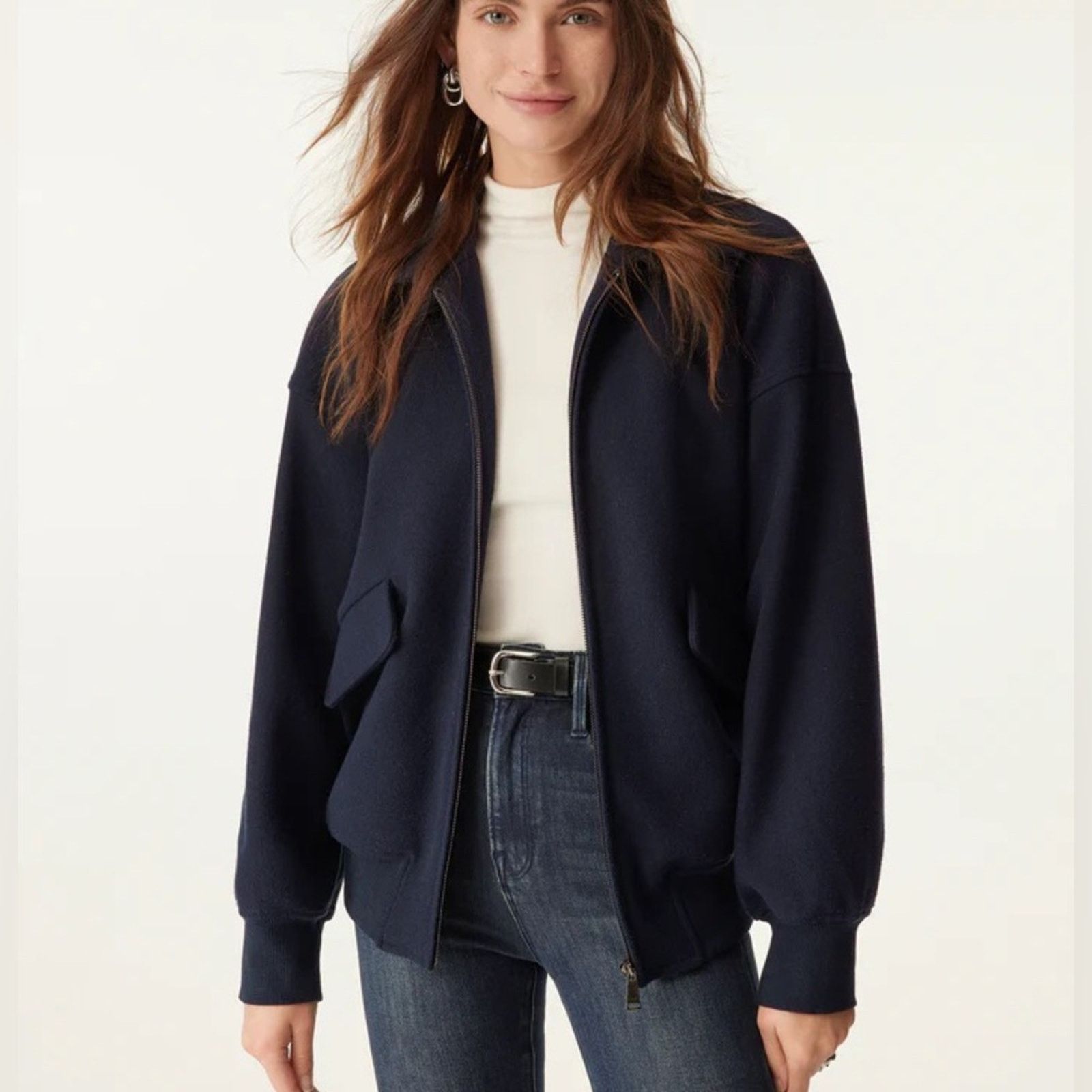 Other NEW - OGL ZIP-Up Chic Jacket - plum berry - Small - $79 Size S / US 4 / IT 40 - 2 Thumbnail