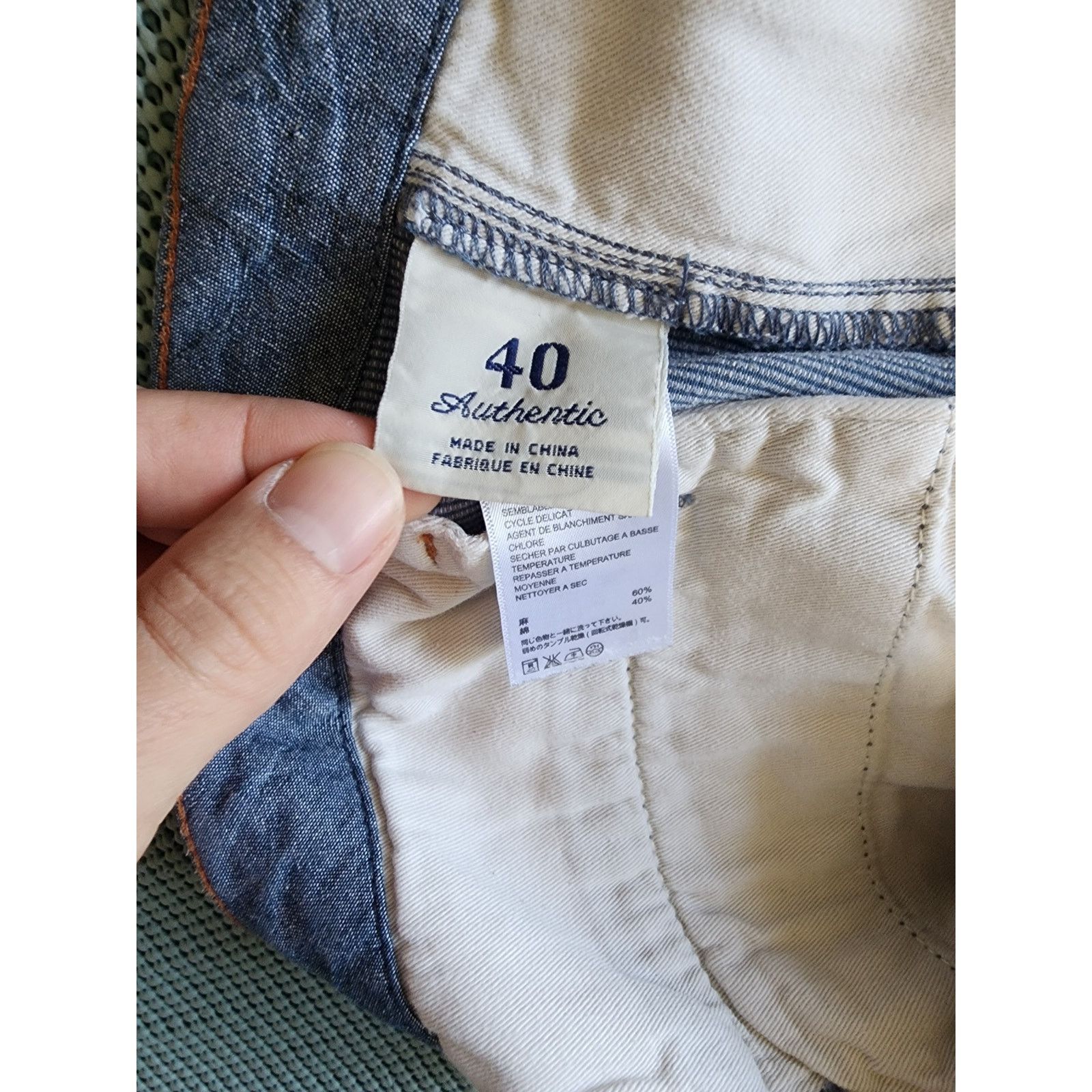 Tommy Bahama Tommy Bahama Men’s Blue Linen Blend Shorts Size 40 Size US 40 / EU 56 - 6 Thumbnail