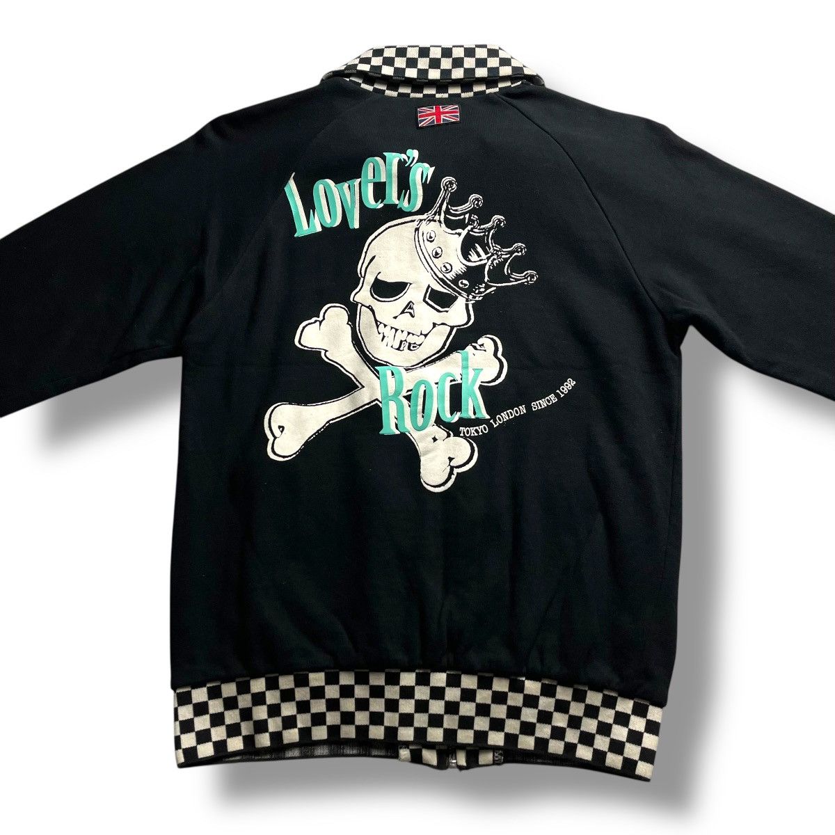 Super Lovers 🇯🇵☠️ LOVERS ROCK SUPER LOVERS SKULL PUNK GOTHIC JACKET Size US M / EU 48-50 / 2 - 16 Thumbnail