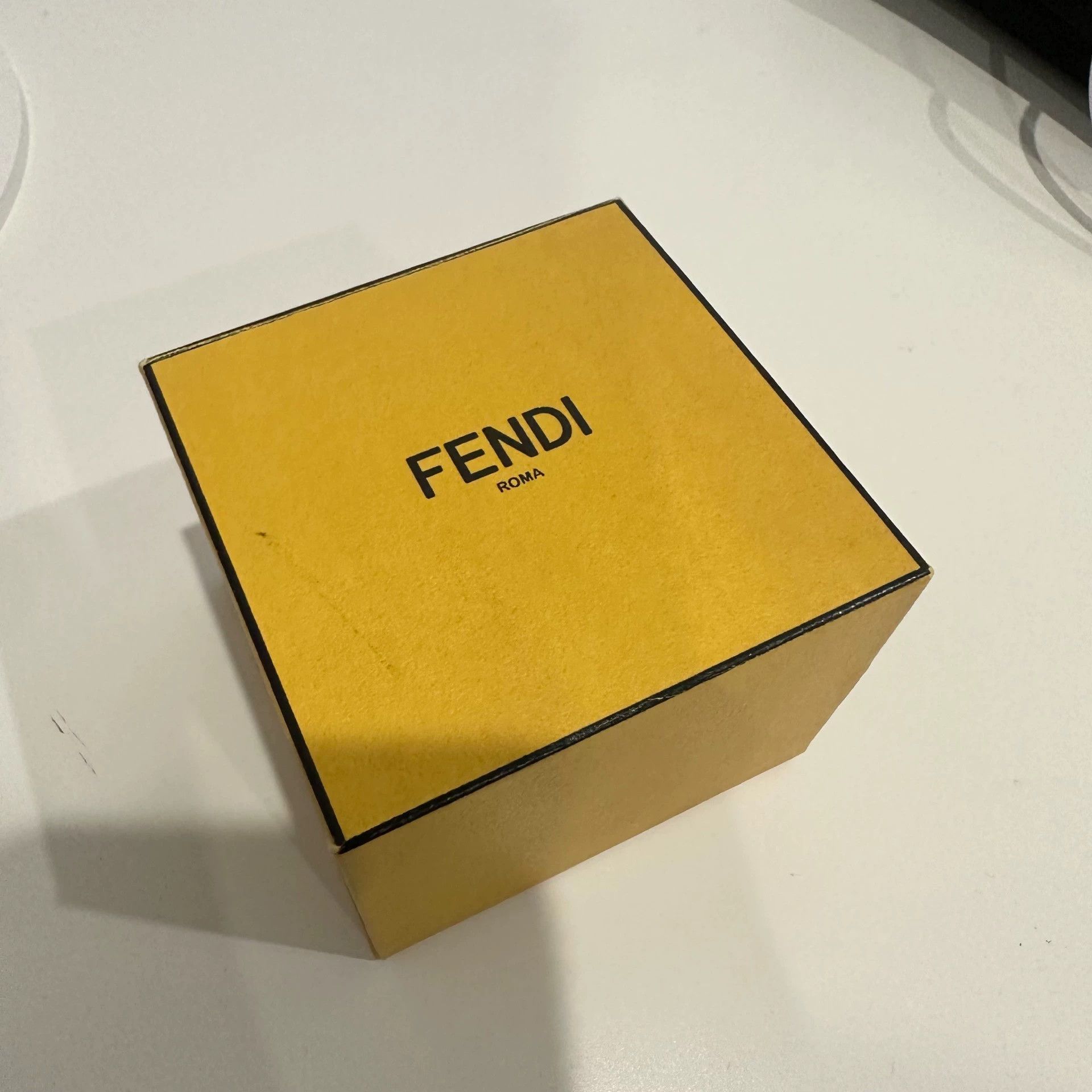 Fendi FENDI Two-Tone Enamel Ring M Size ONE SIZE - 8 Thumbnail