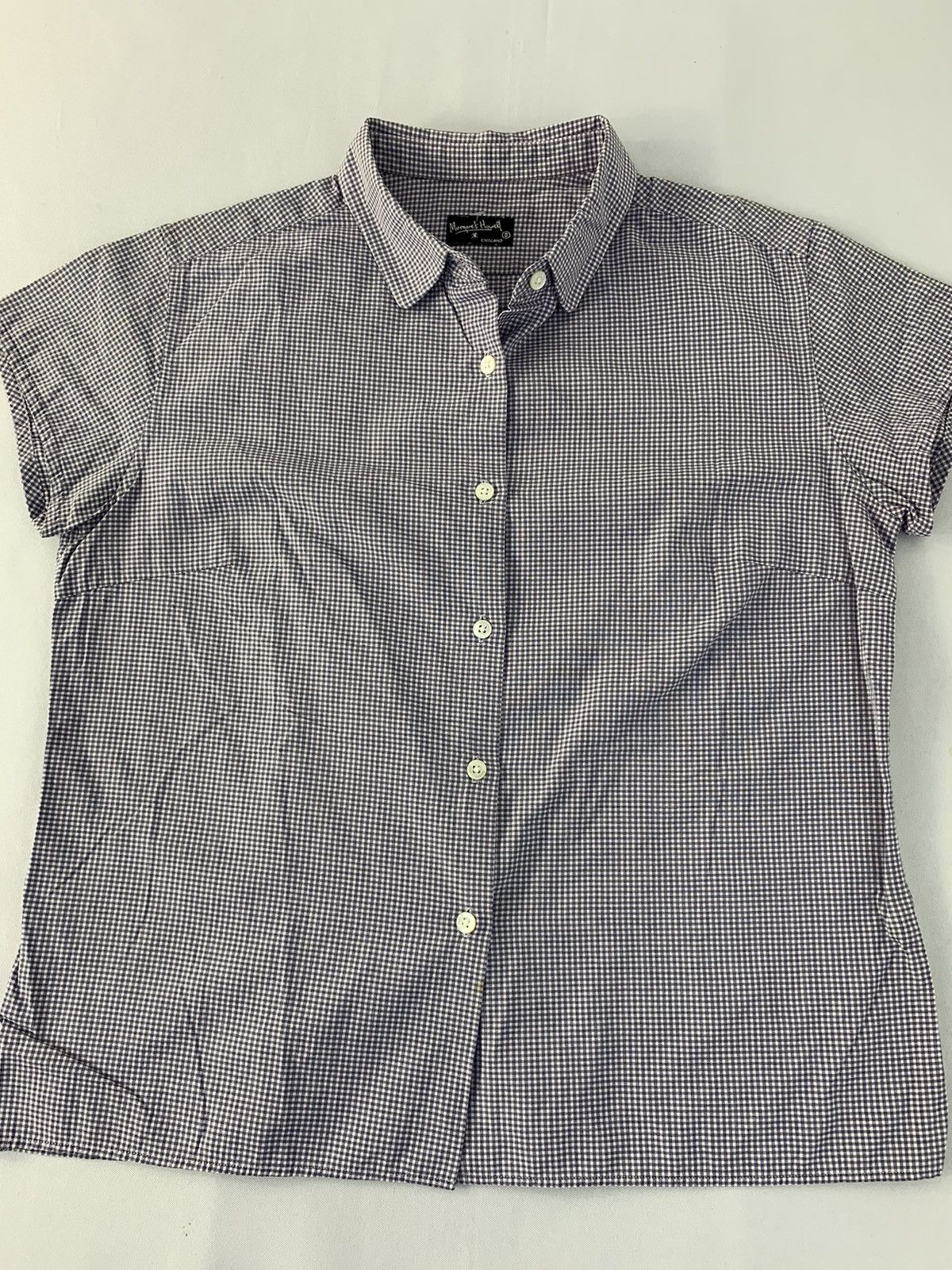 Designer × Margaret Howell Margarett Howell London England Checkered Button Up Shirt Size S / US 4 / IT 40 - 3 Thumbnail