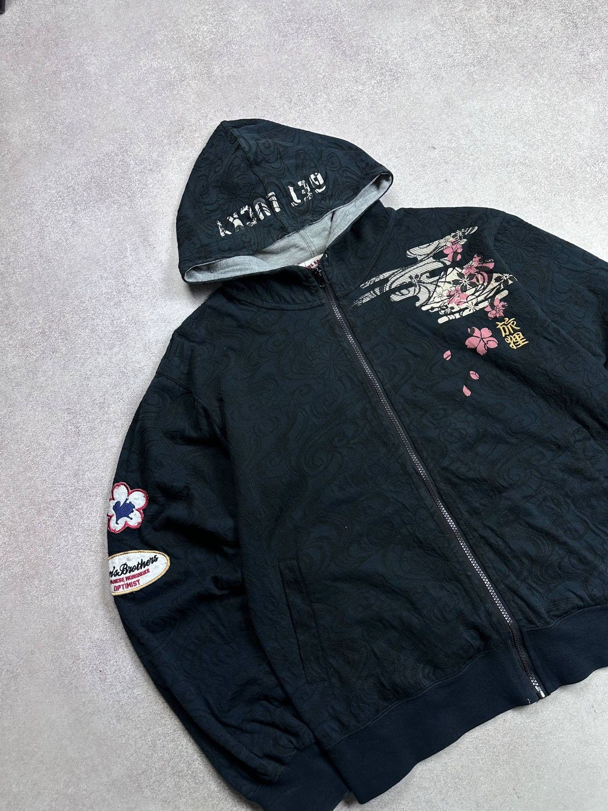 Hysteric Glamour LGB If Six Was Nine Japanese Embroidery Boxy Hoodie L Size US L / EU 52-54 / 3 - 4 Thumbnail