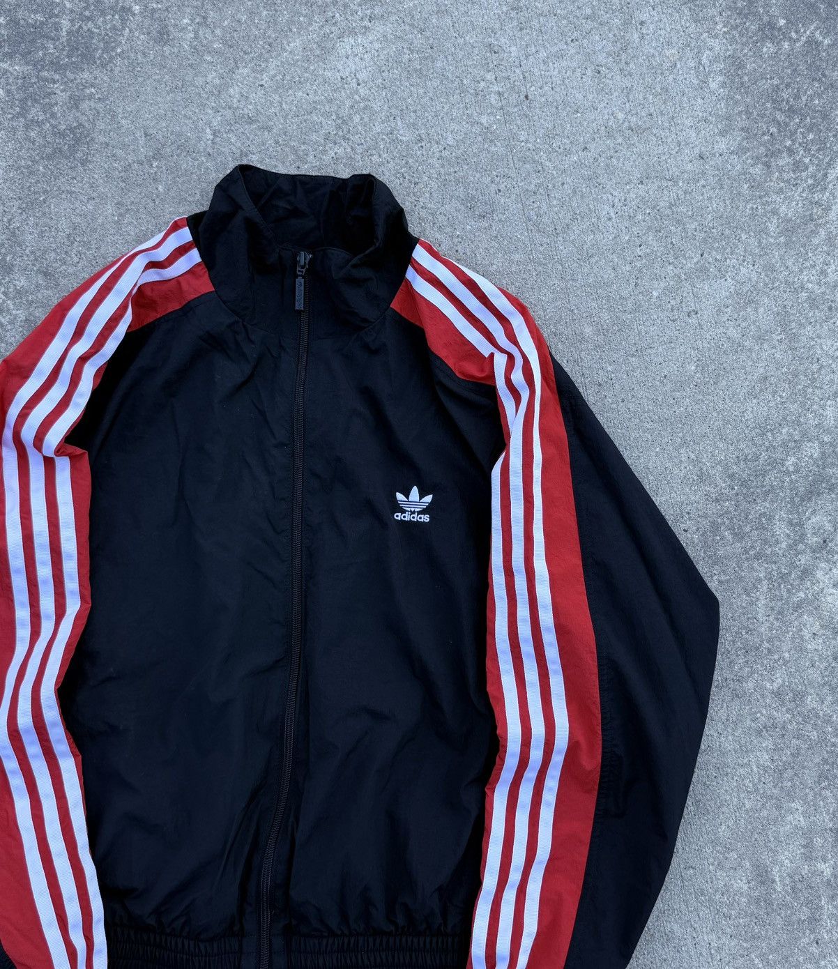 Adidas Vintage Adidas y2k avantgarde streetwear track nylon jacket Size S / US 4 / IT 40 - 8 Thumbnail