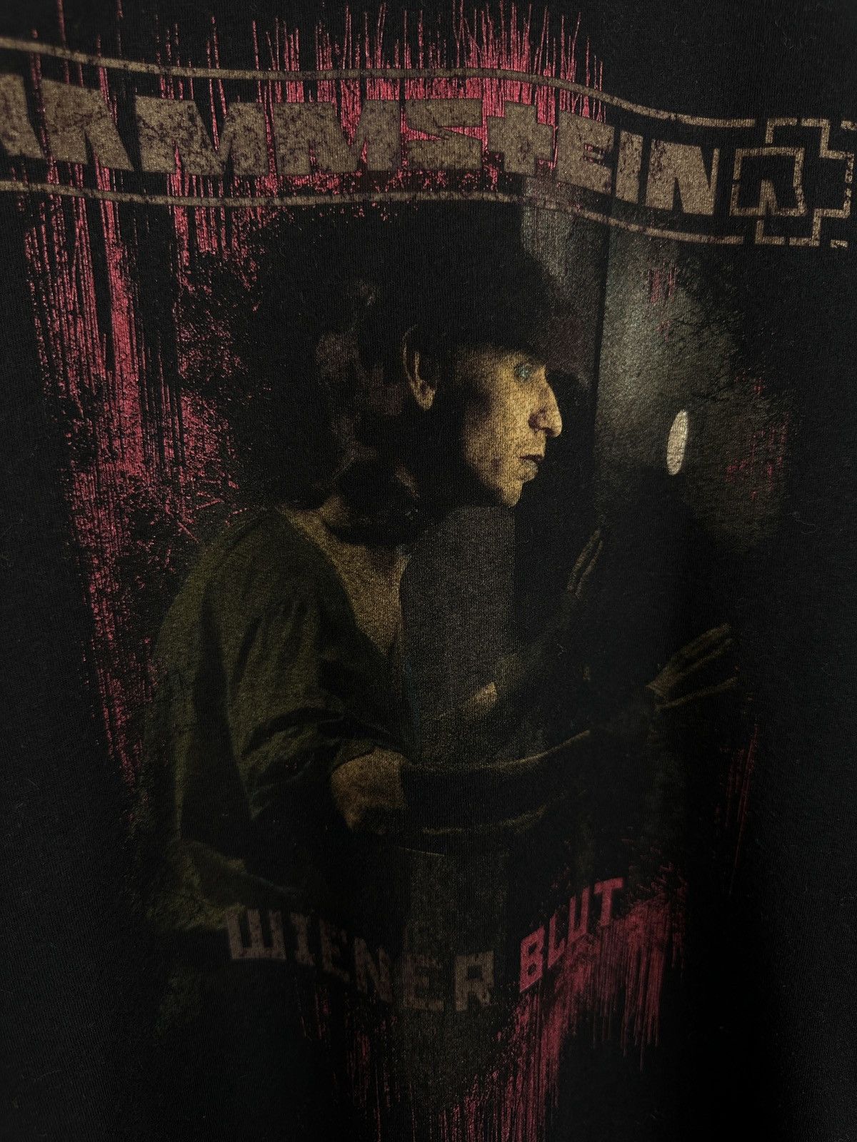 Band Tees Rammstein Wiener Blut Graphic Metal Rock T Shirt Tee Size US XL / EU 56 / 4 - 5 Thumbnail