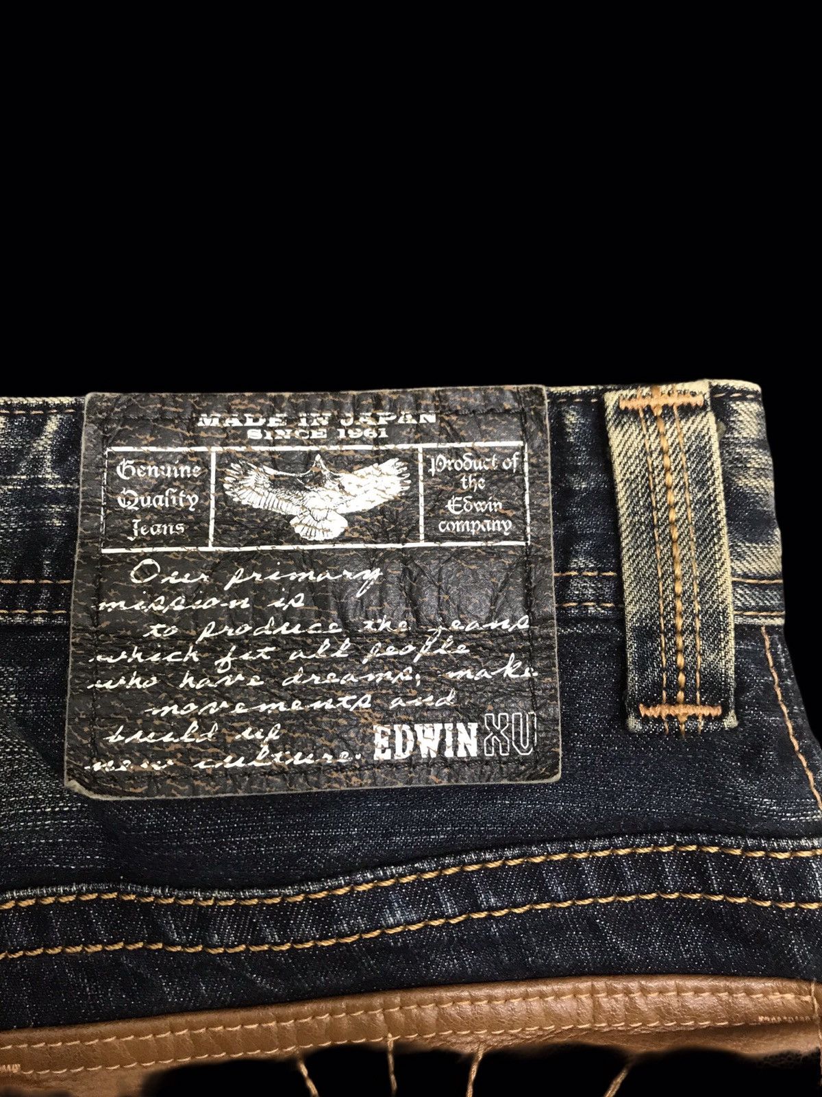 Edwin 💥FLARE💥ARCHIVAL EDWIN WSTERNER DOPE FADES FLARE DENIM F181 Size US 30 / EU 46 - 18 Thumbnail