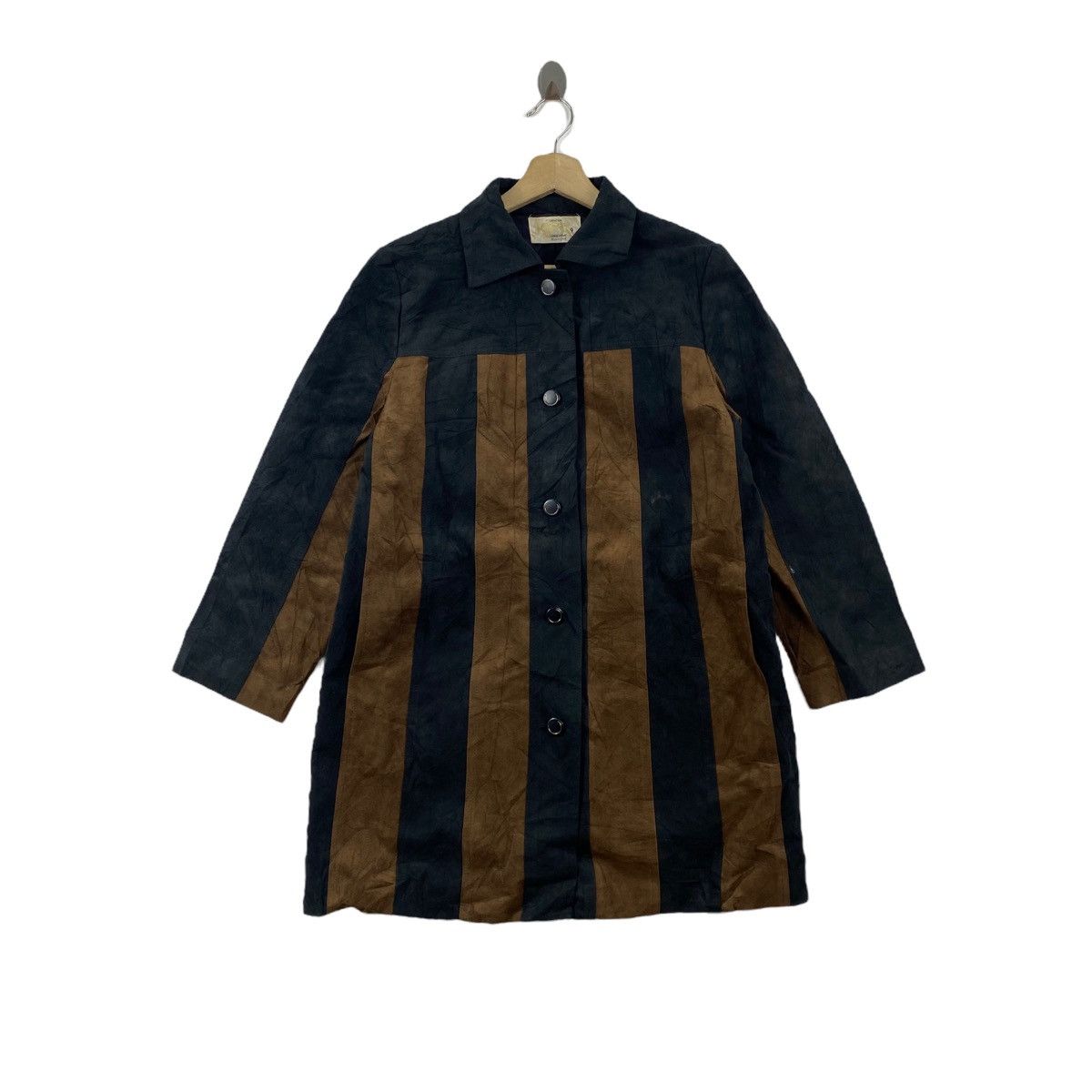 KIRA × Longchamp × Vintage Vintage 90s KIRA LONGCHAMP Japanese Brand Hickory Stripes Size US M / EU 48-50 / 2 - 1 Thumbnail