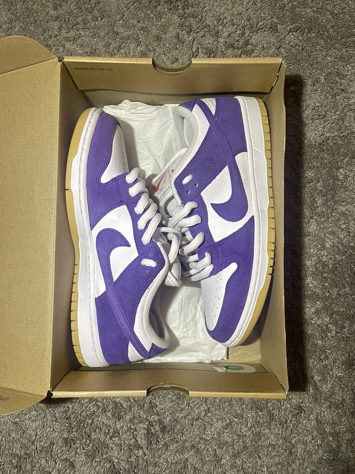 Nike Nike SB Dunk Low Orange Label Court Purple Size US 9.5 / EU 42-43 - 1 Thumbnail