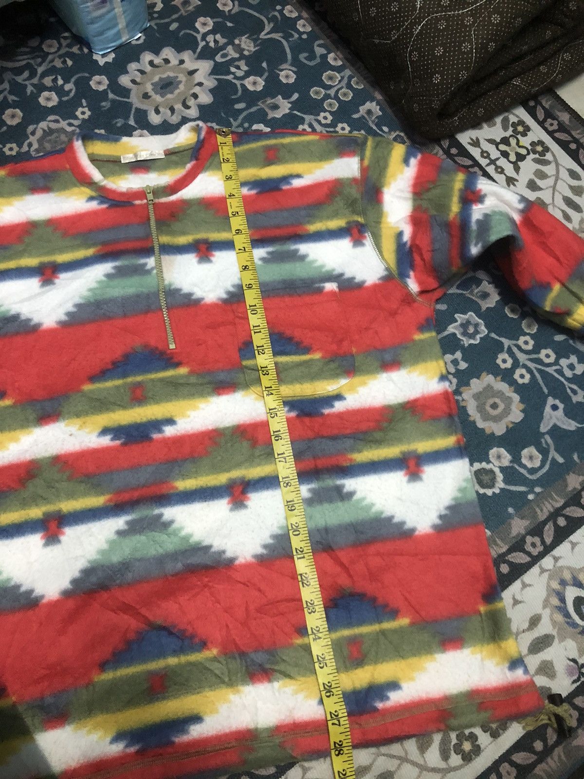 Japanese Brand × Vintage Sante reins navajo fleece sweatshirt Size US XL / EU 56 / 4 - 13 Thumbnail