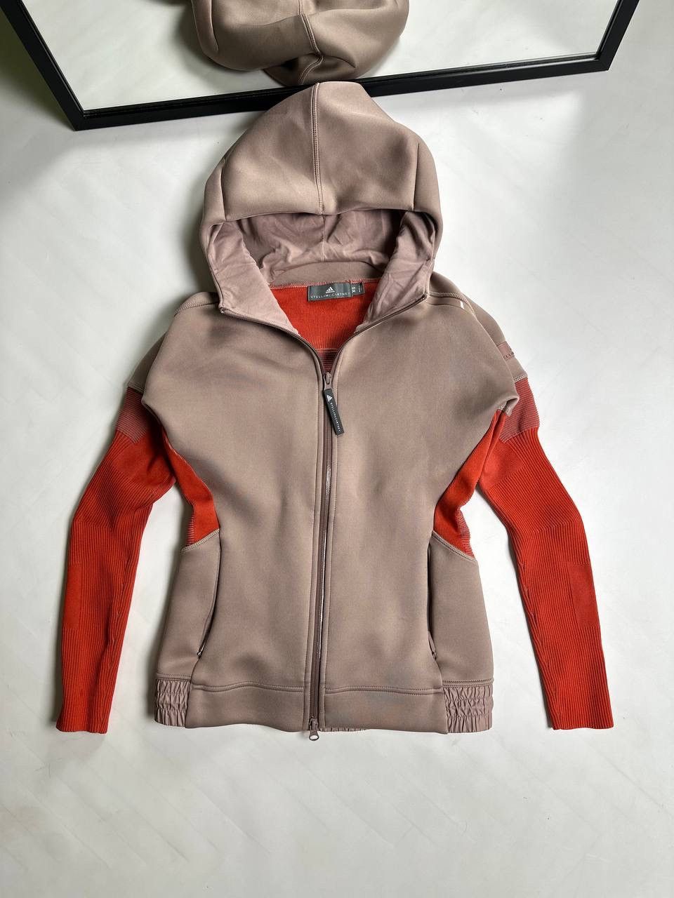 Adidas × Stella McCartney Stella McCartney Zip Hoodie Training Sportwear Size XS / US 0-2 / IT 36-38 - 1 Thumbnail
