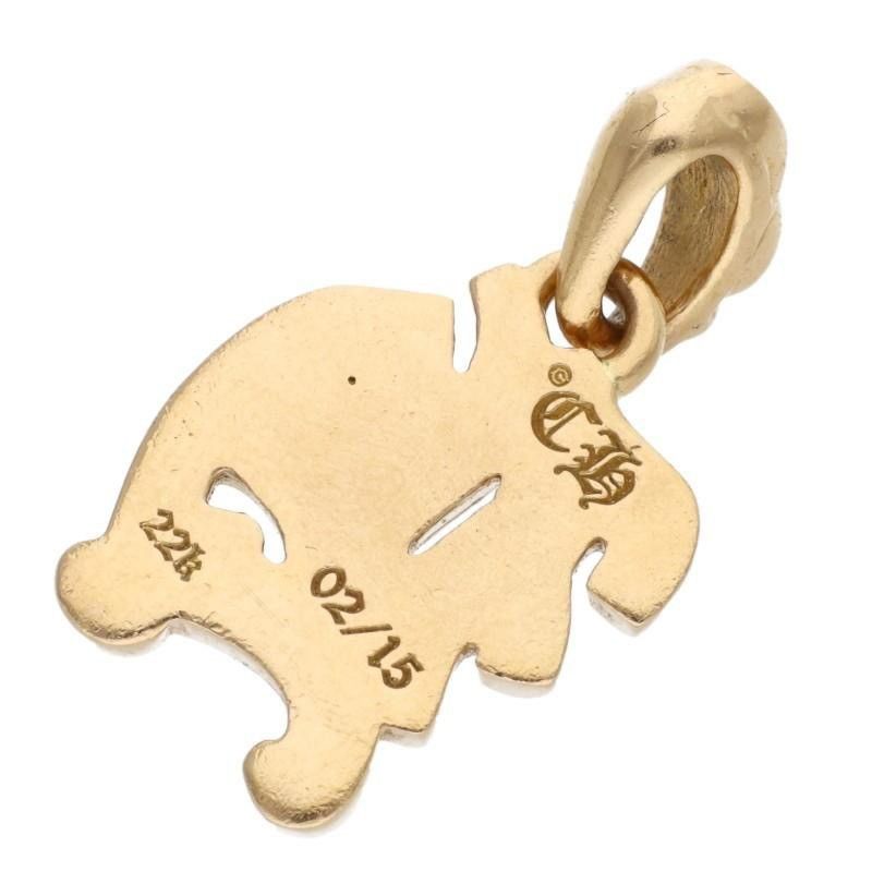 Chrome Hearts Chrome Hearts 22K Gold Alphabet H pendant Charm Size ONE SIZE - 2 Thumbnail