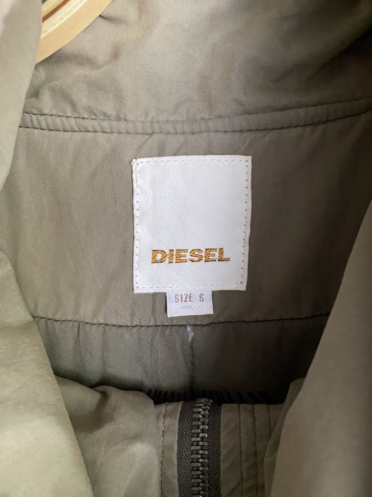 Diesel Diesel Khaki Parka Coat Size US S / EU 44-46 / 1 - 5 Thumbnail