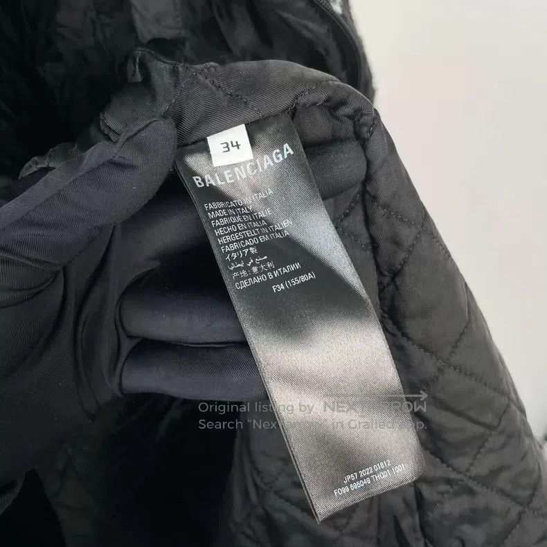 Balenciaga Balenciaga Full Logo Teddy Coat Size XXS / US 00 / IT 34 - 4 Thumbnail