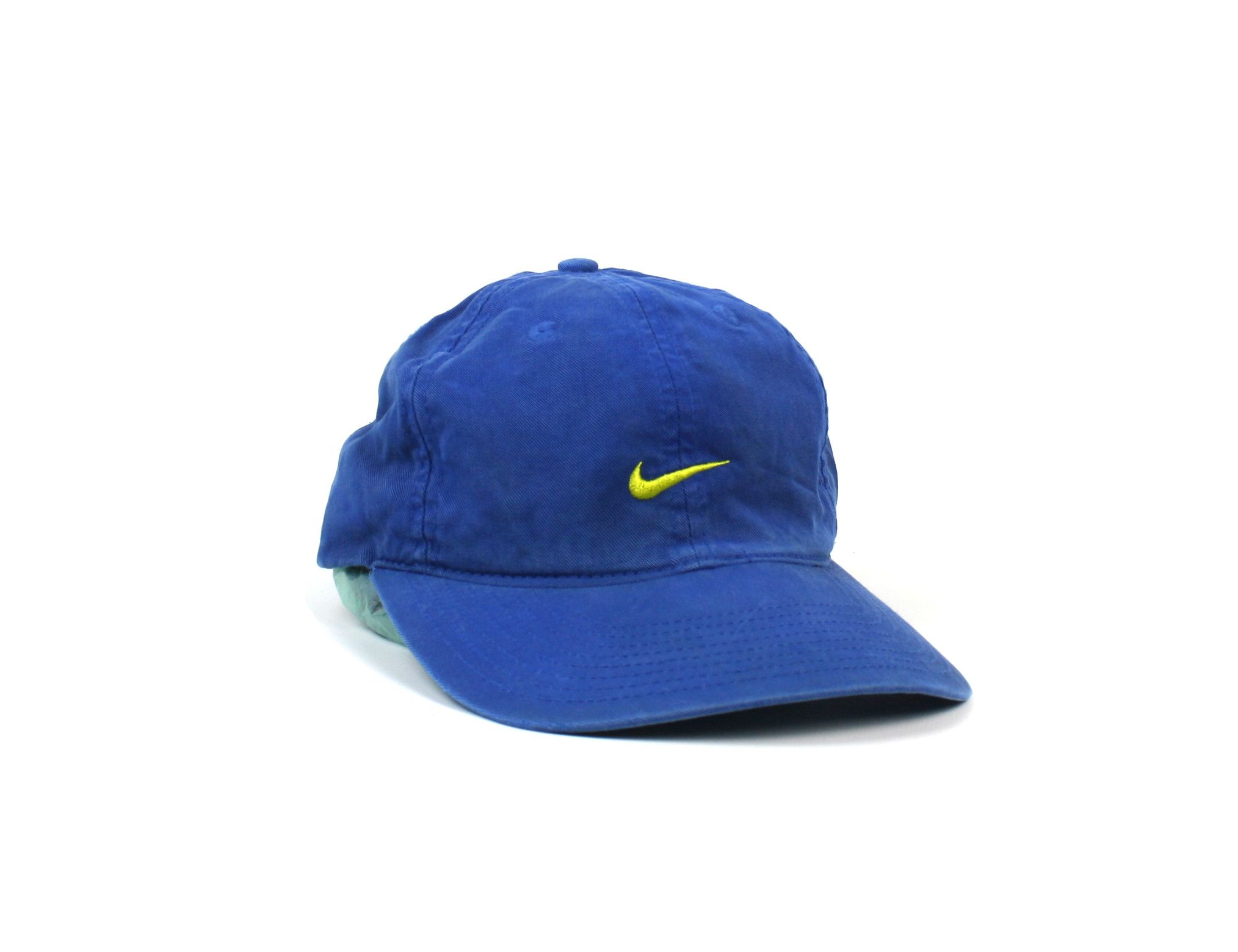 Nike 90S Swoosh Logo Cap Vintage Size ONE SIZE - 2 Thumbnail