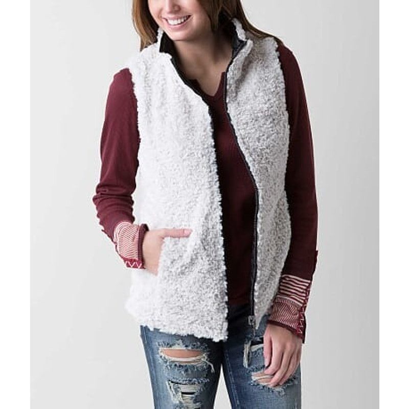Steve Madden Steve Madden Black Quilted Reversible Sherpa Vest Womens Size M / US 6-8 / IT 42-44 - 3 Thumbnail
