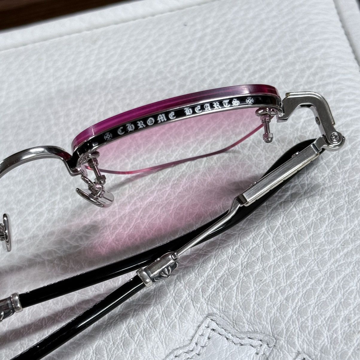 Chrome Hearts Chrome Hearts Frosted 1/1 Glasses Size ONE SIZE - 12 Thumbnail