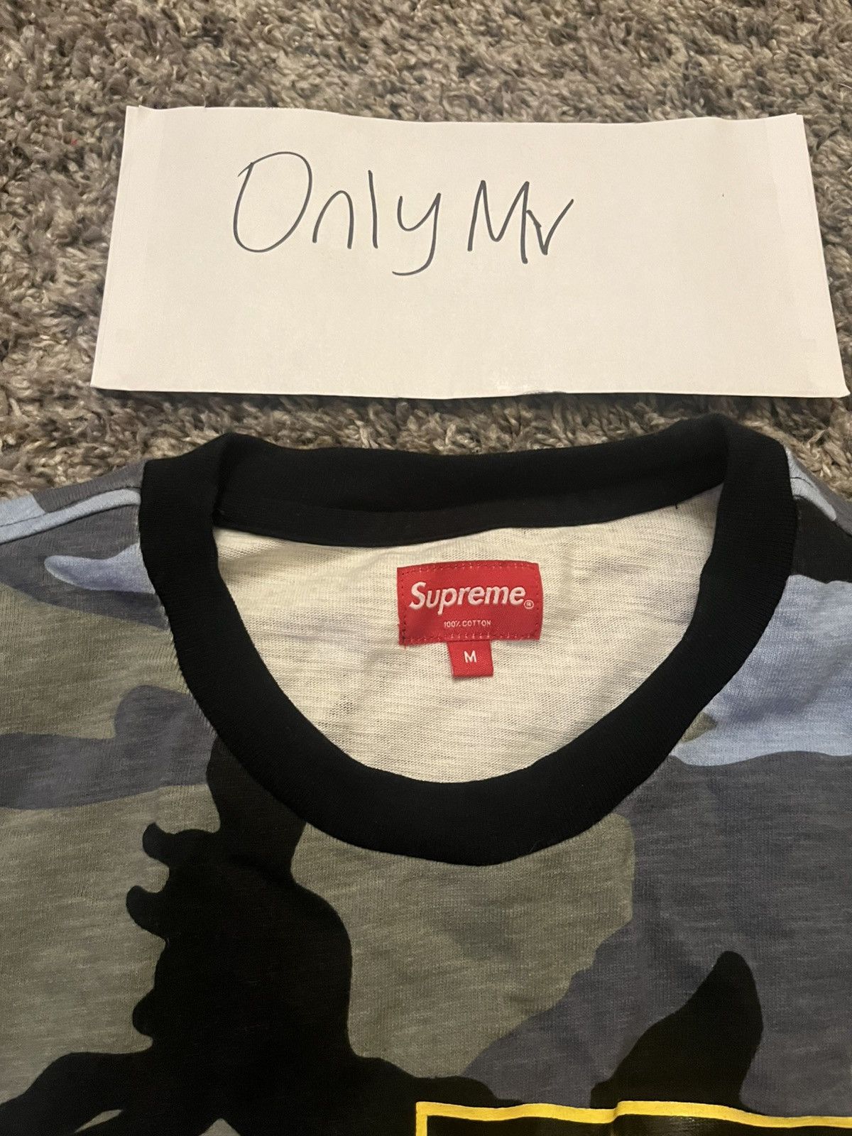 Supreme Supreme Blue Camo Sweater Size US M / EU 48-50 / 2 - 4 Thumbnail