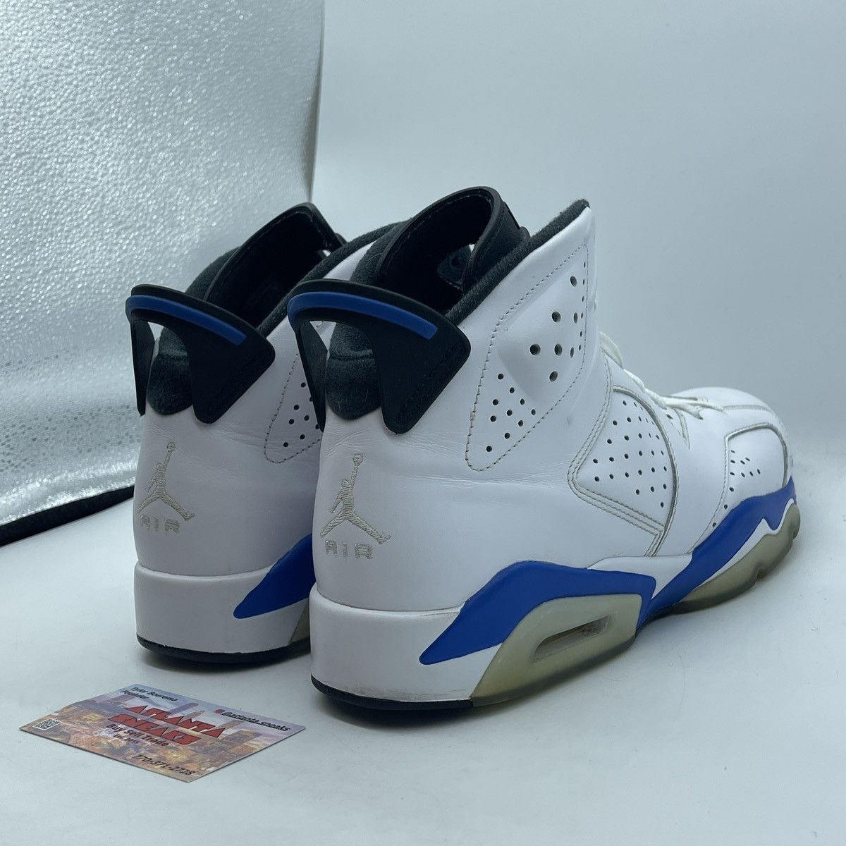 Jordan Brand Air Jordan 6 sport blue Size US 9.5 / EU 42-43 - 5 Thumbnail