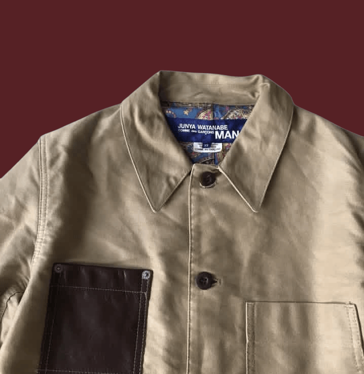 Junya Watanabe Junya Watanabe Men Chore Hervier Mix Leather AD 2012 Size US XS / EU 42 / 0 - 2 Thumbnail