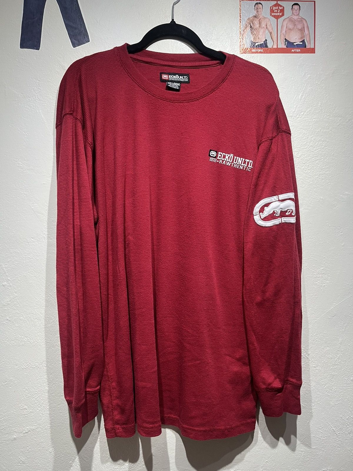 Ecko Unltd. × Vintage Vintage Y2k Ecko Untld thermal longsleeve Size US XXL / EU 58 / 5 - 1 Thumbnail