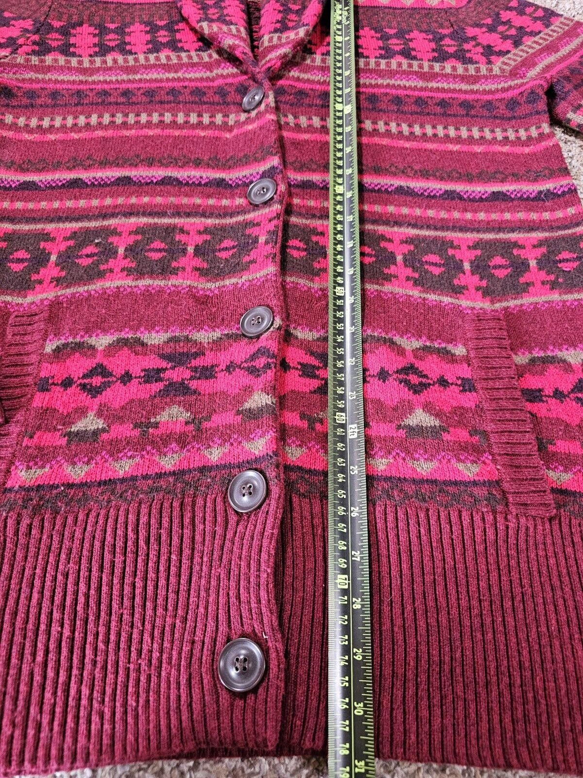 Eddie Bauer Eddie Bauer Southwestern Aztec Cardigan L Geometric Sweater Size L / US 10 / IT 46 - 5 Thumbnail