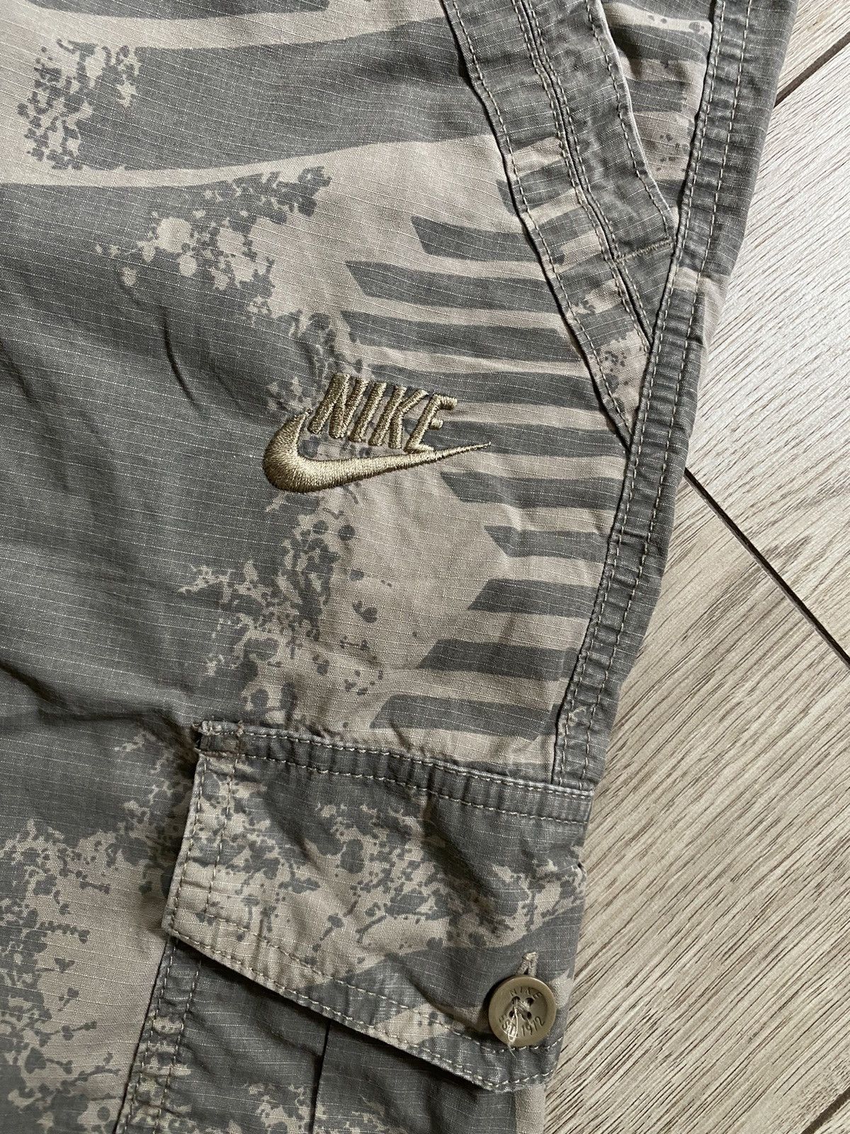 Nike × Vintage Vintage Nike Cargo Shorts y2k style Size US 32 / EU 48 - 3 Thumbnail