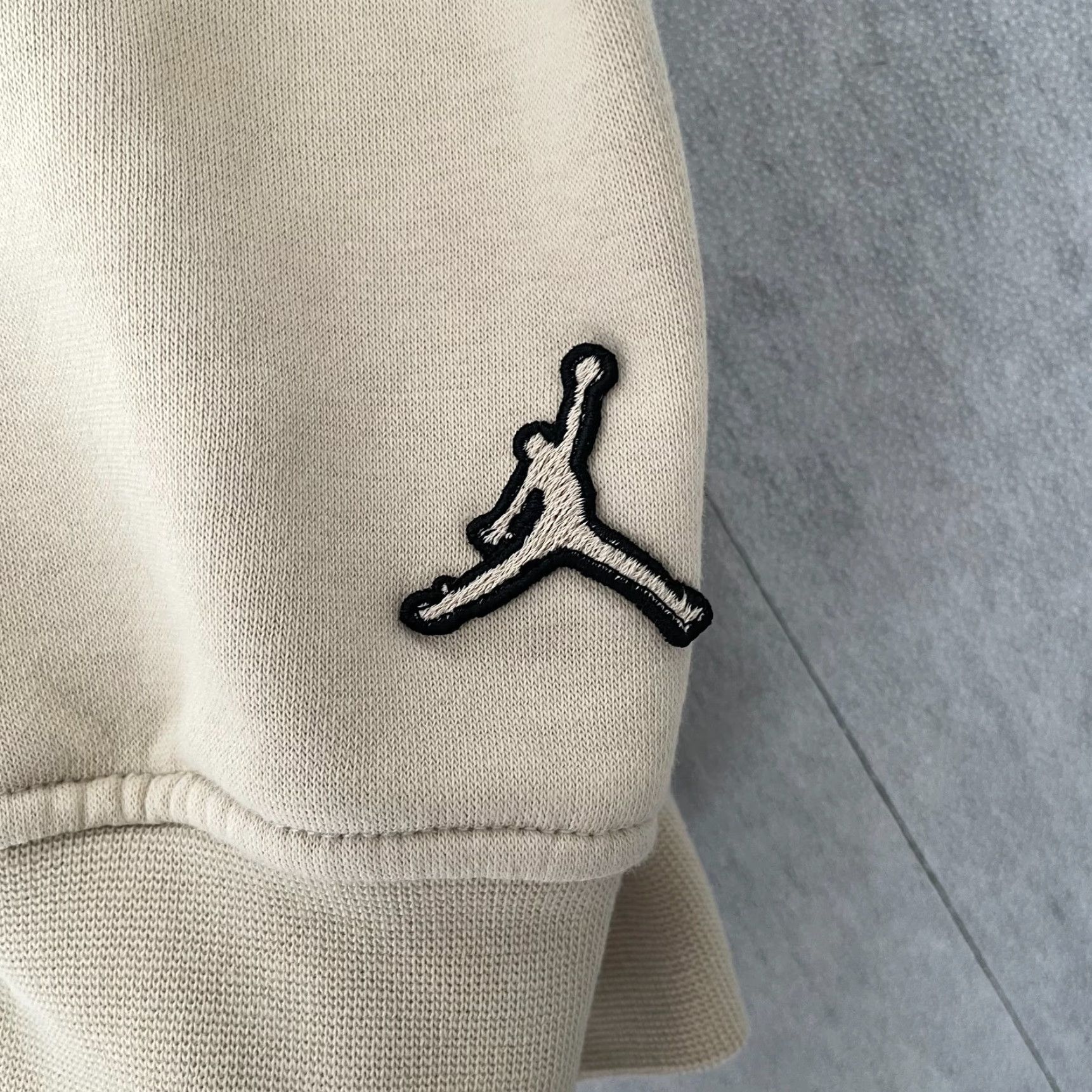Jordan Brand Nike Jordan Sweater Adult Crew Neck Plaid Spell Out Pullover Mens M Brown Cotton Polyester Fleece Embroidered Logo Regular Size US M / EU 48-50 / 2 - 4 Thumbnail