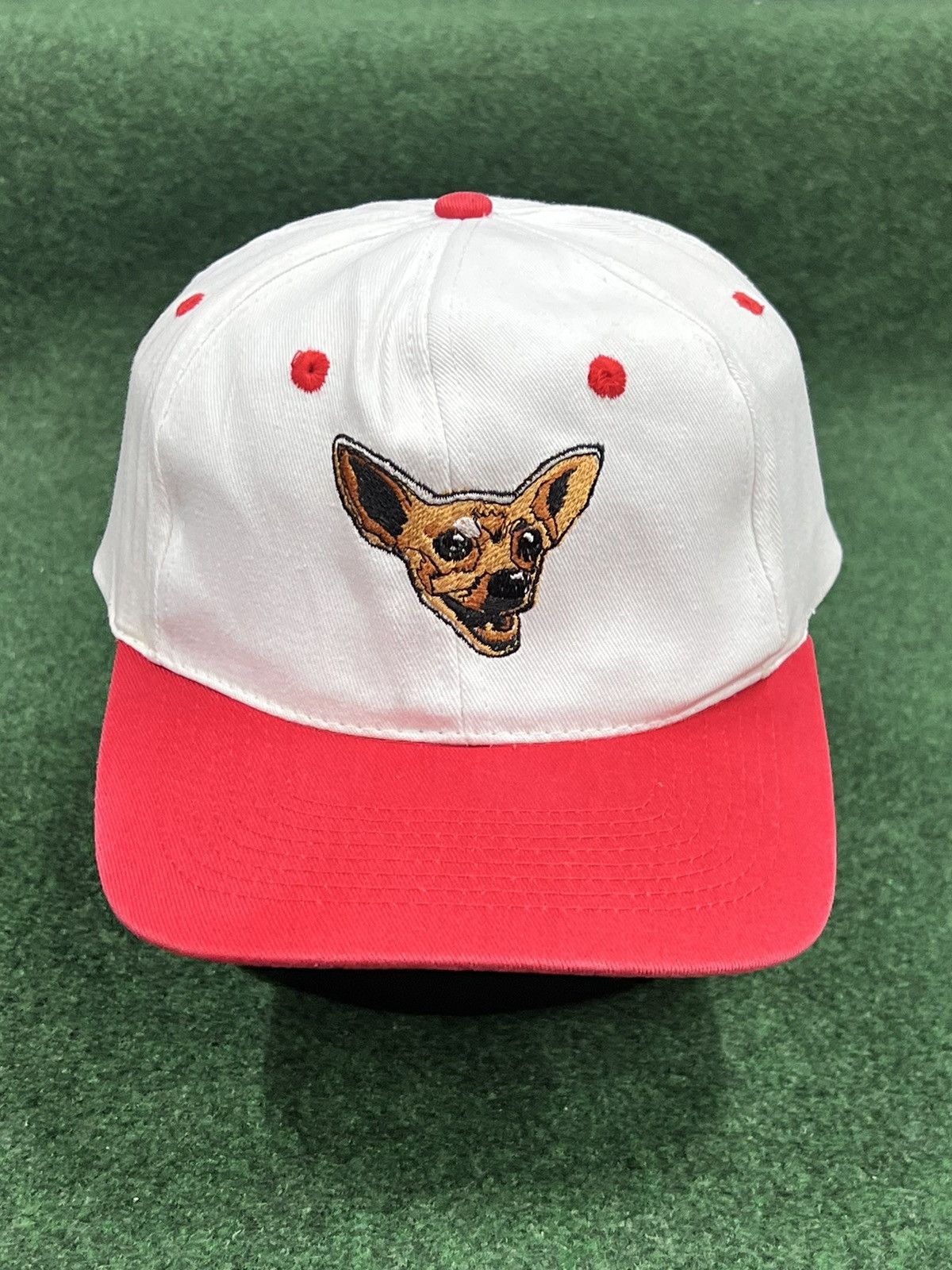 Vintage Vintage 90s Taco Bell Chihuahua Snapback Hat Size ONE SIZE - 1 Thumbnail