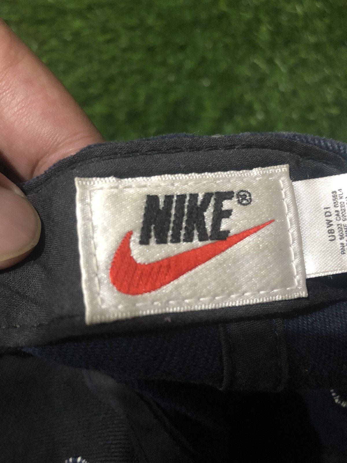 Nike × Vintage 🧢 NIKE AIR CAP BLUE NAVY Size ONE SIZE - 2 Thumbnail
