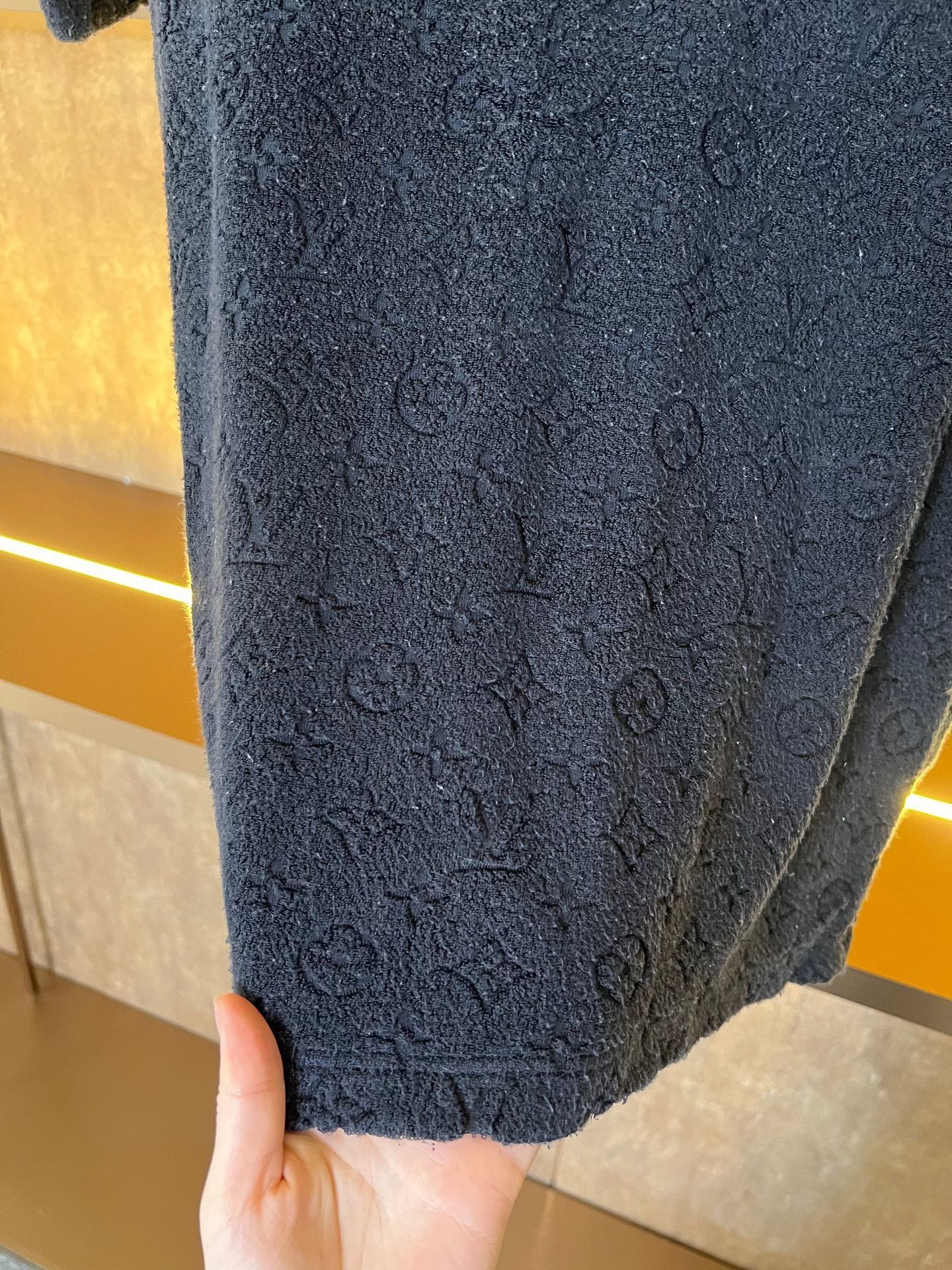 Louis Vuitton LV All-Over Print Towel Short Sleeve Size US S / EU 44-46 / 1 - 3 Thumbnail