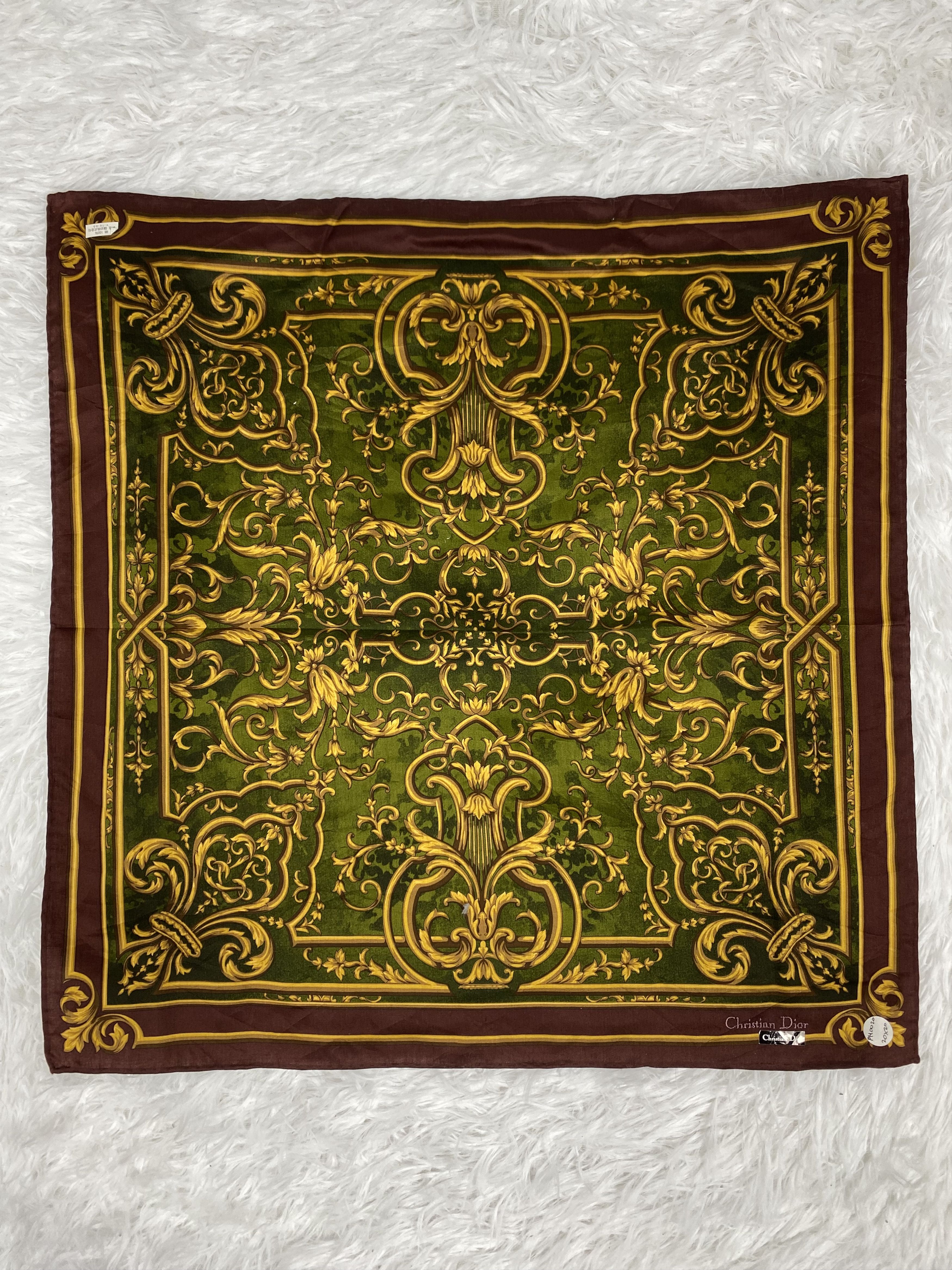 Christian Dior Monsieur × Vintage Vintage Christian Dior Handkerchief PH0020 Size ONE SIZE - 3 Thumbnail