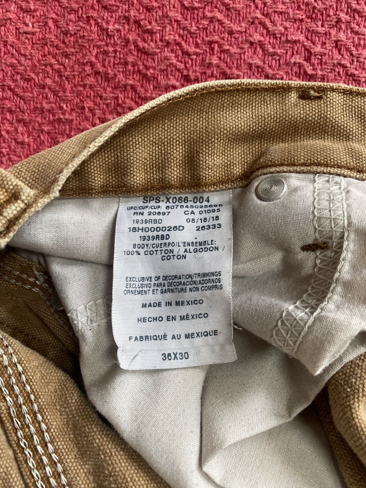 Dickies × Vintage Distressed Dickies Carpenter Pants Size US 36 / EU 52 - 7 Thumbnail