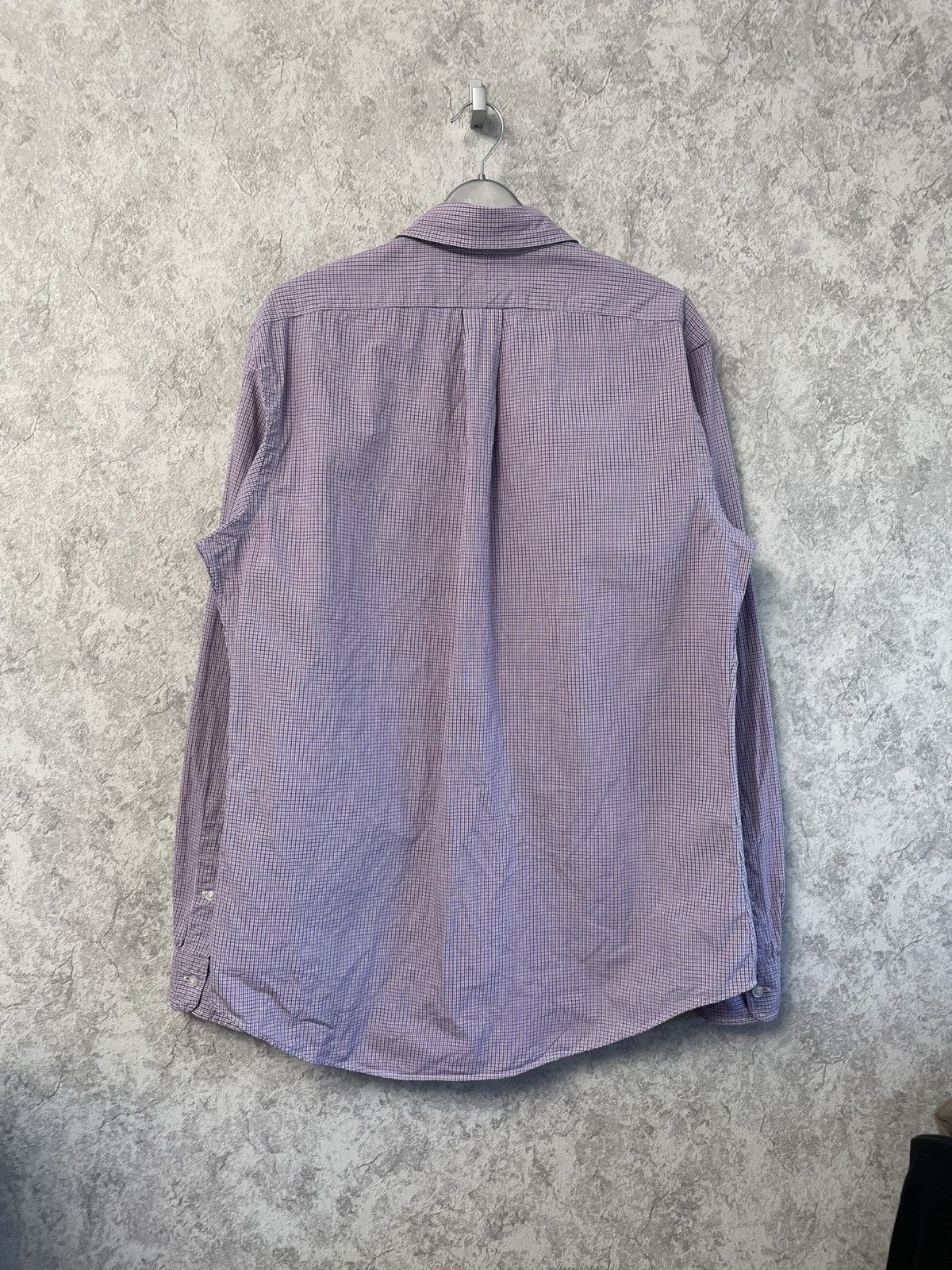 Polo Ralph Lauren Vintage Polo Ralph Lauren Purple Checkered Long Sleeve Shirt Size US M / EU 48-50 / 2 - 12 Thumbnail