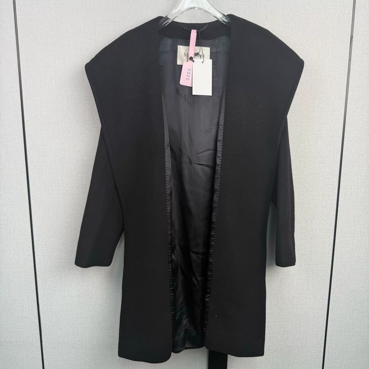 Max Mara maxmara railto black oversized coat Size US M / EU 48-50 / 2 - 1 Thumbnail