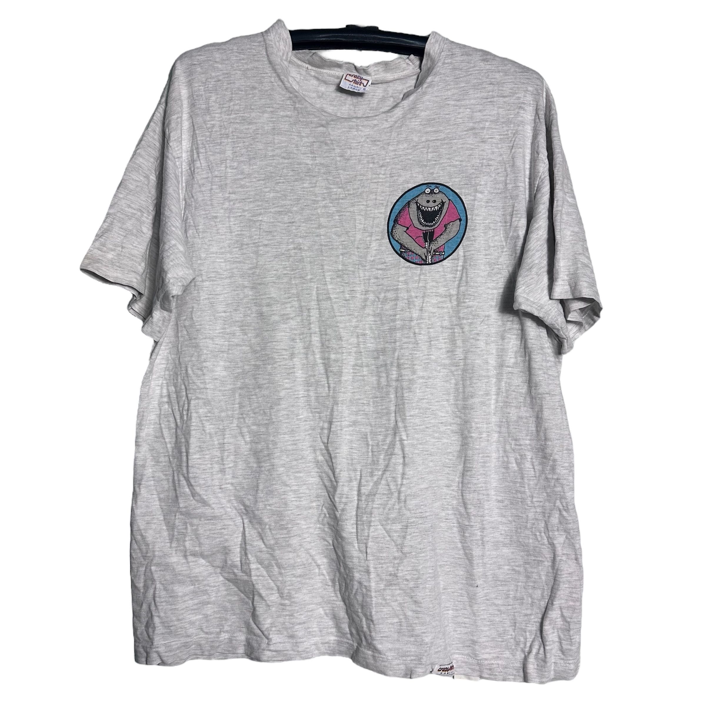 Other 🔥RARE🔥Vintage Crazy Shirt Golf Shark T-shirt Single Stich Size US L / EU 52-54 / 3 - 4 Thumbnail