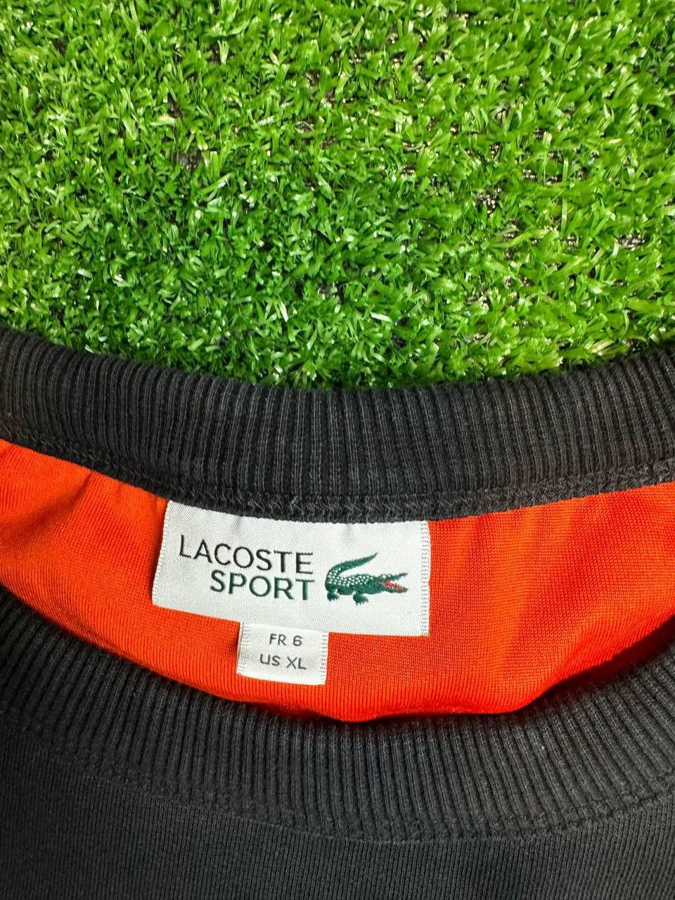 Lacoste Lacoste y2k Big embroidered logo Sweatwear Size US XL / EU 56 / 4 - 3 Thumbnail