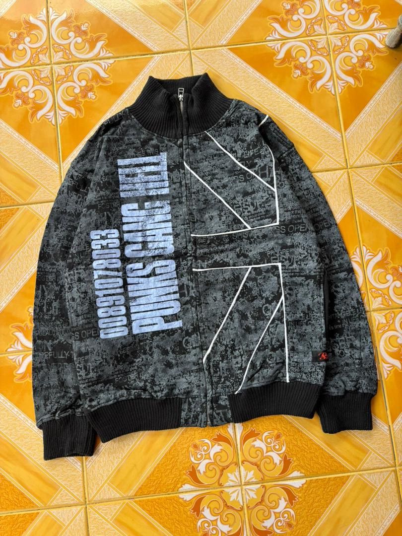 Kapital 🔥LGB I6W9 20471120 Punk Gang Hell Poem Zipper Jacket Gothic Size US M / EU 48-50 / 2 - 10 Thumbnail